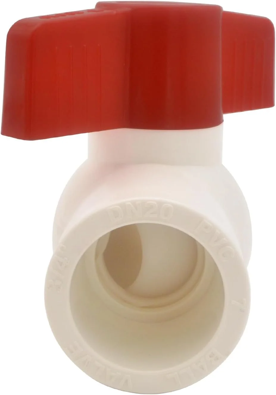 شیر توپی پی وی سی VALFLUIDS، برای تصفیه آب، آبیاری، خطوط تامین آب، سوکت در سوکت (1 اینچ) شیر توپی پی وی سی VALFLUIDS، برای تصفیه آب، آبیاری، خطوط تامین آب، سوکت در سوکت (1 اینچ)