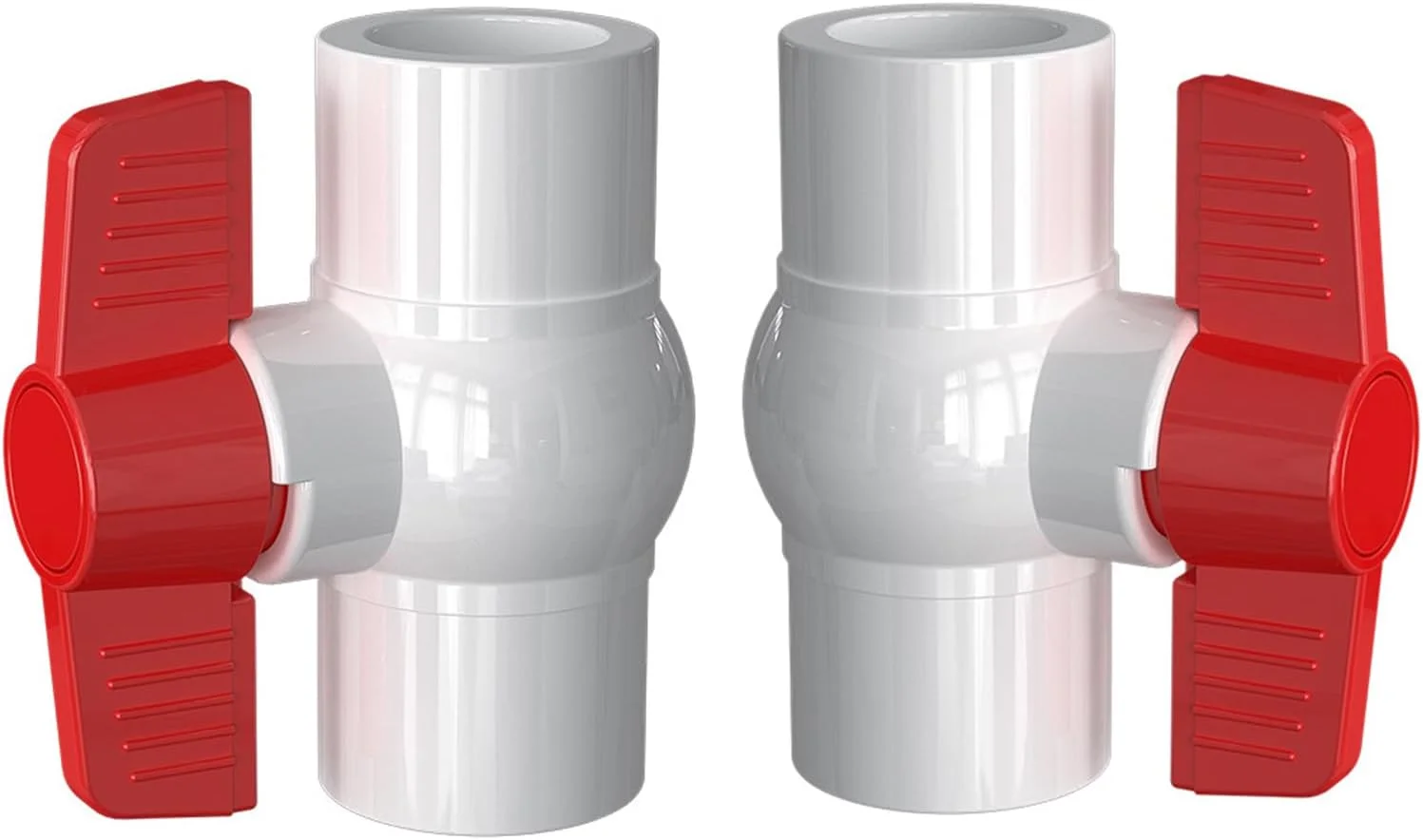 شیر توپی PVC (اتصال مستقیم)، شیرهای کروی، شیرهای قطع و وصل، شیرهای سوکتی آکواریوم، تصفیه آب، آبیاری، تجهیزات استخر و غیره، ضد نشت و بادوام (1 اینچ (D25-32MM)) شیر توپی PVC (اتصال مستقیم)، شیرهای کروی، شیرهای قطع و وصل، شیرهای سوکتی آکواریوم، تصفیه آب، آبیاری، تجهیزات استخر و غیره، ضد نشت و بادوام (1 اینچ (D25-32MM))