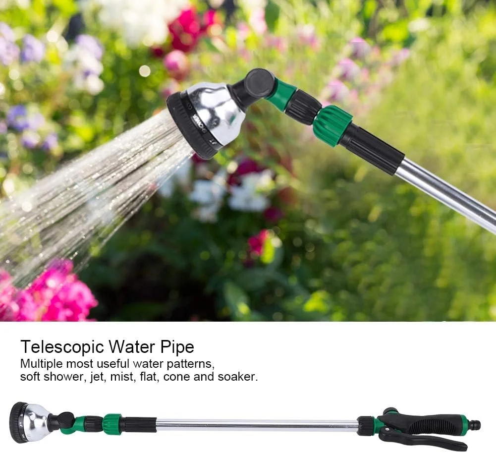 آبپاش تلسکوپی، لوله آب چند منظوره، تجهیزات آبیاری، لوازم باغبانی