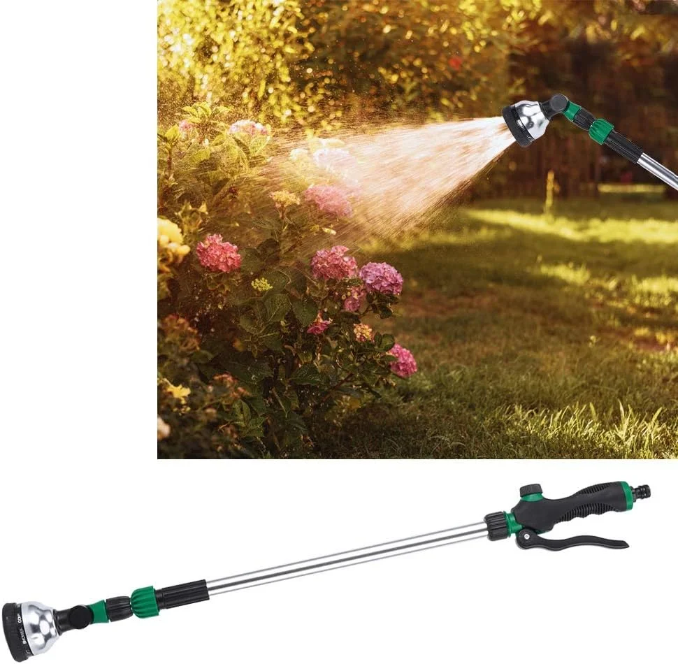 آبپاش تلسکوپی - لوله آب تلسکوپی چند منظوره تجهیزات آبیاری آبپاش، تفنگ آب با دسته بلند تلسکوپی لوازم باغبانی آبپاش تلسکوپی - لوله آب تلسکوپی چند منظوره تجهیزات آبیاری آبپاش، تفنگ آب با دسته بلند تلسکوپی لوازم باغبانی