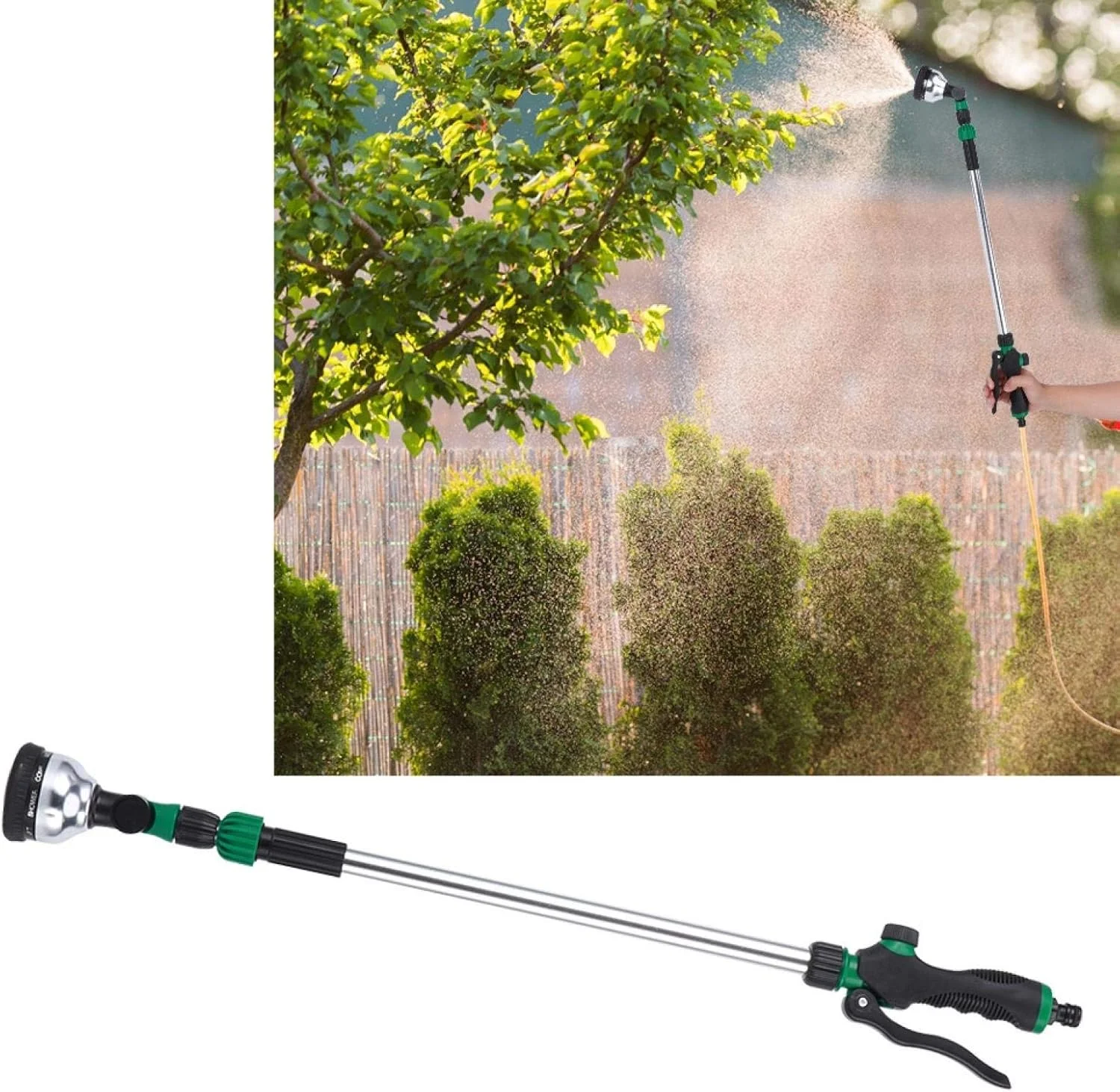 آبپاش تلسکوپی، لوله آب چند منظوره، تجهیزات آبیاری، لوازم باغبانی