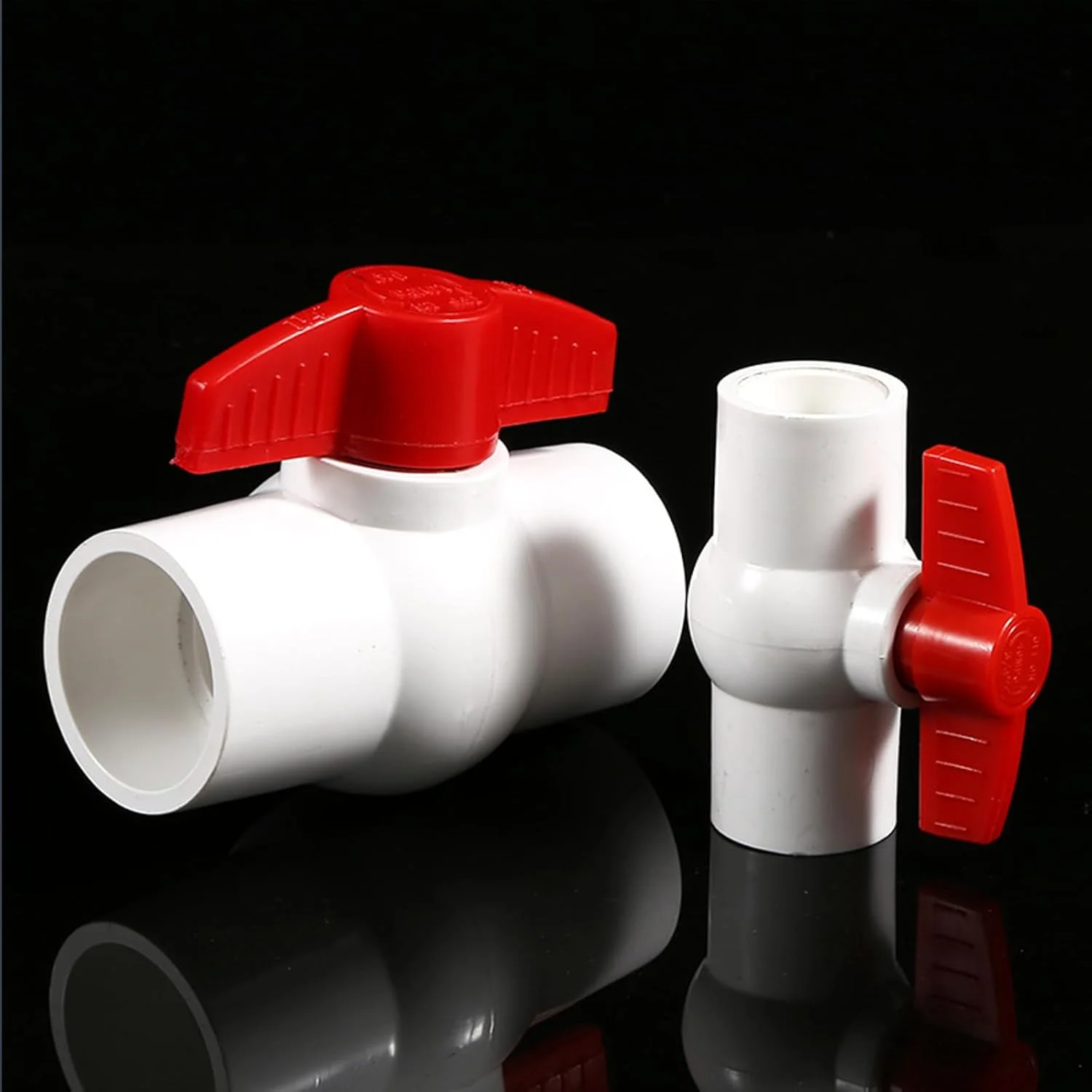 شیر توپی PVC (اتصال مستقیم)، شیرهای کروی، شیرهای قطع و وصل، شیرهای سوکتی آکواریوم، تصفیه آب، آبیاری، تجهیزات استخر و غیره، ضد نشت و بادوام (1 اینچ (D25-32MM)) شیر توپی PVC (اتصال مستقیم)، شیرهای کروی، شیرهای قطع و وصل، شیرهای سوکتی آکواریوم، تصفیه آب، آبیاری، تجهیزات استخر و غیره، ضد نشت و بادوام (1 اینچ (D25-32MM))