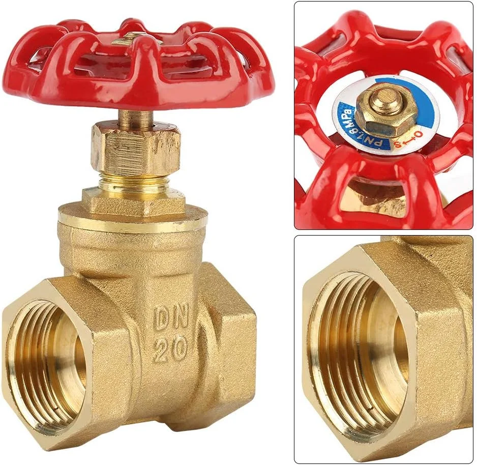 شیر دروازه ای آب سوراندی، شیر کشویی BSPP G3/4 232PSI برای آب، روغن، گاز، تجهیزات مکانیکی، شیمیایی و صنعتی