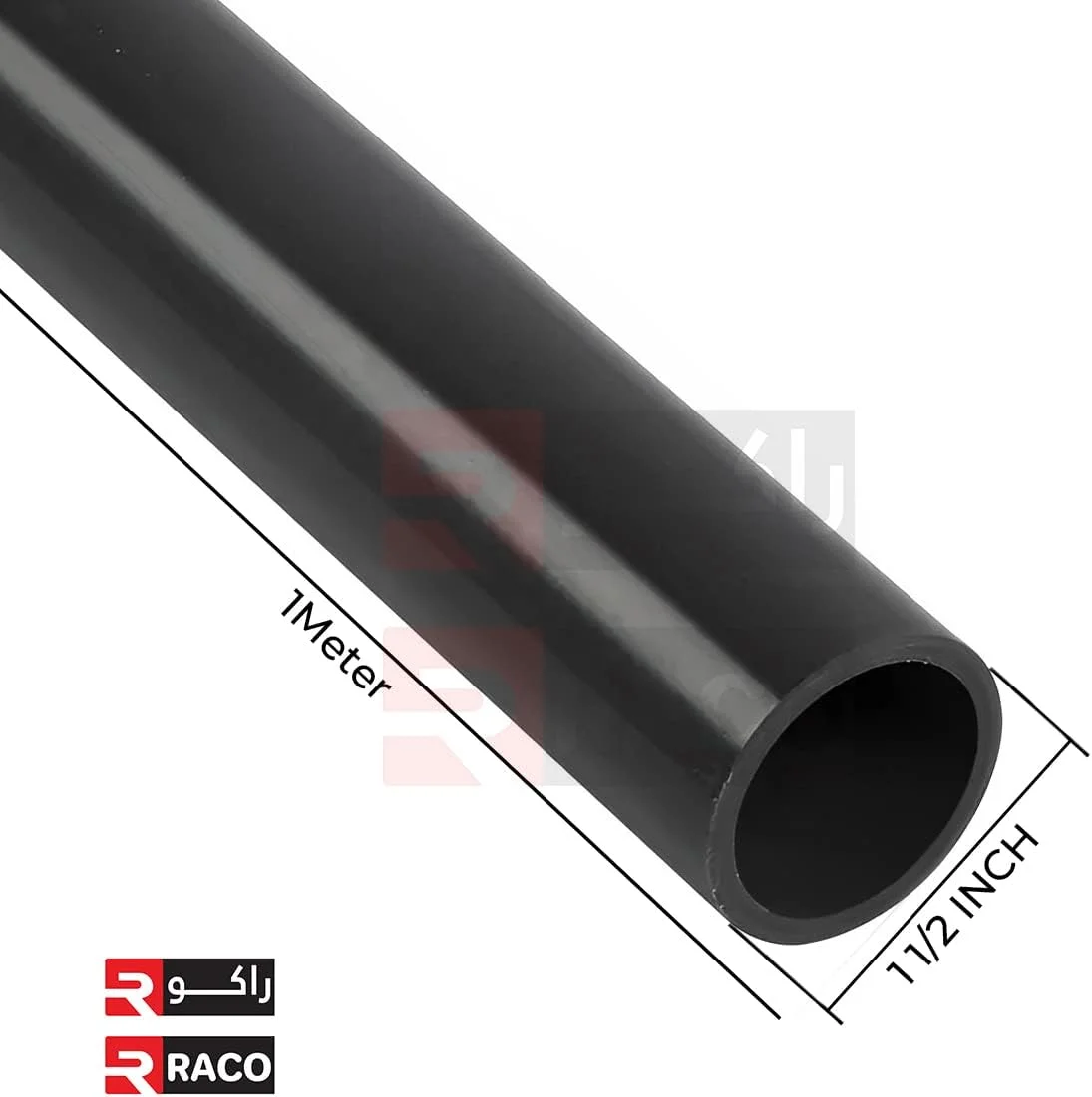 اتصالات لوله پی وی سی فشار قوی RACO برای انتقال آب لوله کشی، مصارف خانگی، صنعتی و شهری (1 1/2 اینچ، لوله)