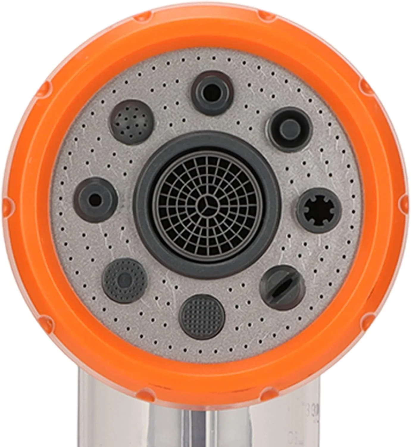 آبپاش چند منظوره با فشار بالا و 8 حالت مختلف برای آبیاری باغ، دارای فوم پاش و مناسب تجهیزات آبیاری و لوازم باغبانی (مدل خروجی عقب) آبپاش چند منظوره با فشار بالا و 8 حالت مختلف برای آبیاری باغ، دارای فوم پاش و مناسب تجهیزات آبیاری و لوازم باغبانی (مدل خروجی عقب)