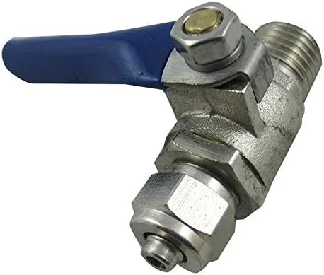 شیر توپی مالیدا، شیر آب برای فیلترهای آب، سیستم اسمز معکوس (1، شکافت، 1/2 اینچ نر x 1/2 اینچ ماده x 1/4 اینچ OD) شیر توپی مالیدا، شیر آب برای فیلترهای آب، سیستم اسمز معکوس (1، شکافت، 1/2 اینچ نر x 1/2 اینچ ماده x 1/4 اینچ OD)