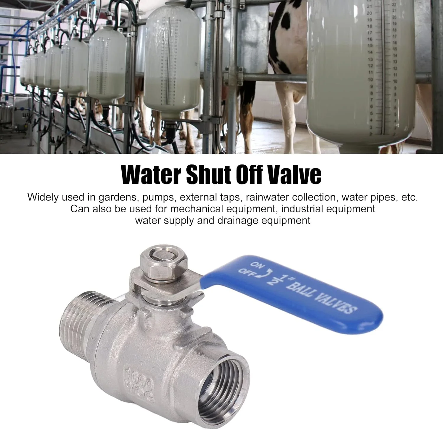 شیر توپی NPT نر و ماده Marhynchus سایز 1/2 اینچ - کنترل سریع، مقاوم در برابر خوردگی - برای تجهیزات آبرسانی و زهکشی شیر توپی NPT نر و ماده Marhynchus سایز 1/2 اینچ - کنترل سریع، مقاوم در برابر خوردگی - برای تجهیزات آبرسانی و زهکشی