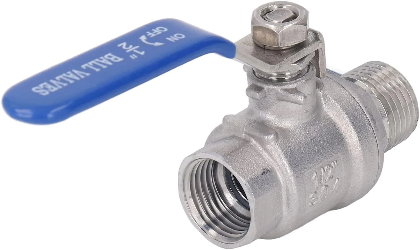 شیر توپی NPT نر و ماده Marhynchus سایز 1/2 اینچ - کنترل سریع، مقاوم در برابر خوردگی - برای تجهیزات آبرسانی و زهکشی شیر توپی NPT نر و ماده Marhynchus سایز 1/2 اینچ - کنترل سریع، مقاوم در برابر خوردگی - برای تجهیزات آبرسانی و زهکشی