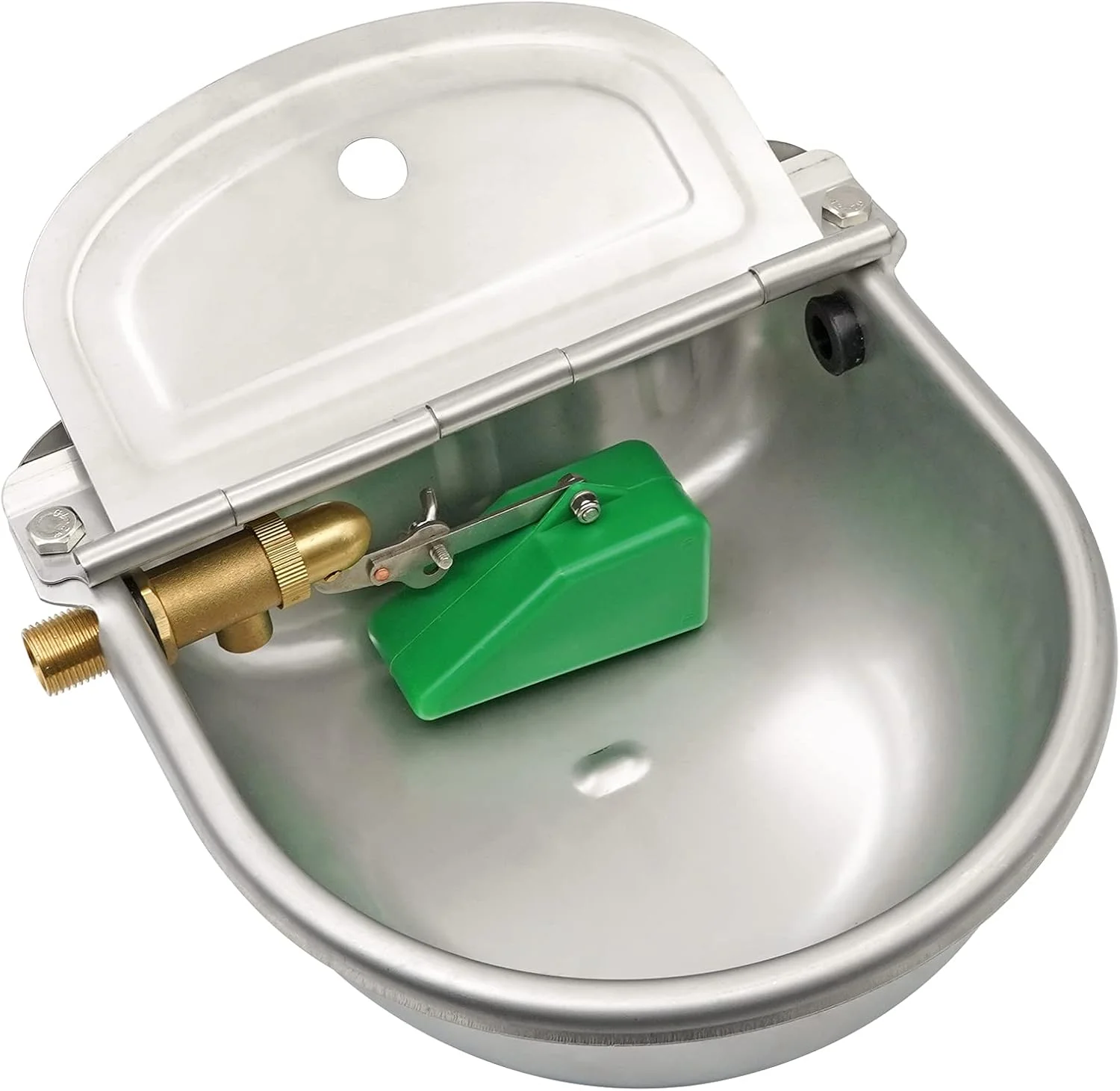 شیر شناور برنجی 1/2 اینچی M.Z.A با شناور پلاستیکی، شیر آب برای نصب مخزن، شیر توپی شناور کاسه آب سگ با بازوی قابل تنظیم برای آکواریوم ماهی، آبشخور گاو و گوسفند شیر شناور برنجی 1/2 اینچی M.Z.A با شناور پلاستیکی، شیر آب برای نصب مخزن، شیر توپی شناور کاسه آب سگ با بازوی قابل تنظیم برای آکواریوم ماهی، آبشخور گاو و گوسفند