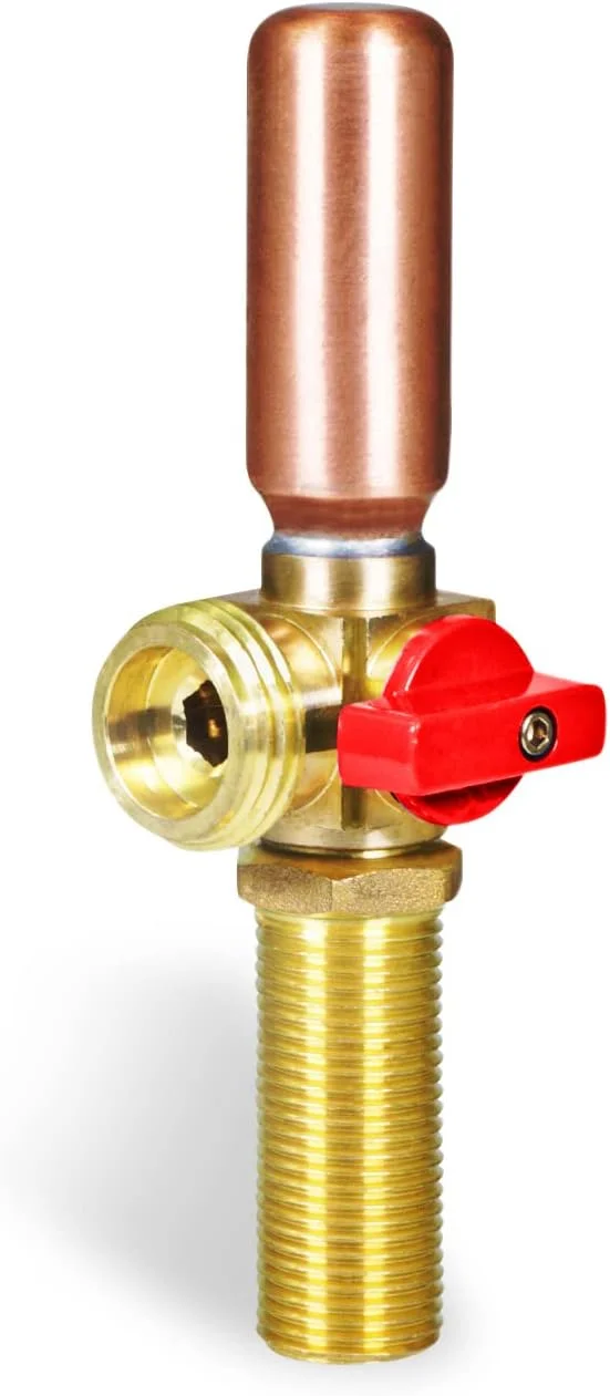 شیر ماشین لباسشویی هایکرافت 540UI با ضربه گیر، ورودی 1/2 اینچ SWT/MIP x خروجی 3/4 اینچ MHT برنجی قرمز - برای تامین آب گرم شیر ماشین لباسشویی هایکرافت 540UI با ضربه گیر، ورودی 1/2 اینچ SWT/MIP x خروجی 3/4 اینچ MHT برنجی قرمز - برای تامین آب گرم