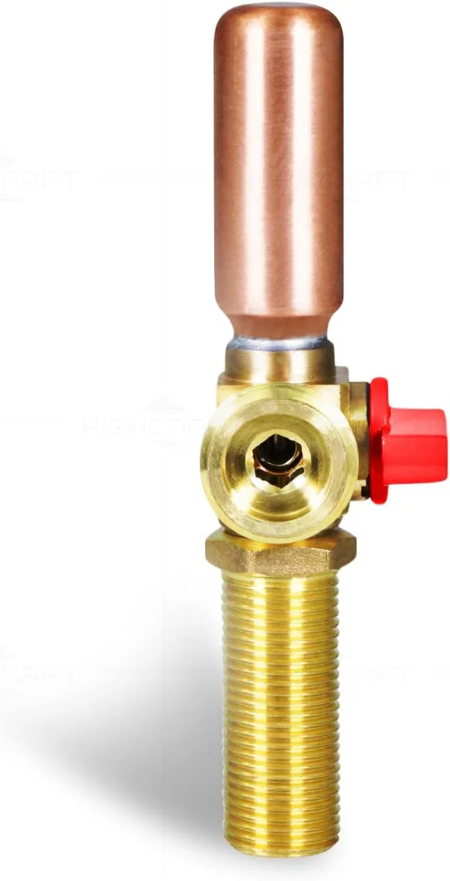 شیر ماشین لباسشویی هایکرافت 540UI با ضربه گیر، ورودی 1/2 اینچ SWT/MIP x خروجی 3/4 اینچ MHT برنجی قرمز - برای تامین آب گرم شیر ماشین لباسشویی هایکرافت 540UI با ضربه گیر، ورودی 1/2 اینچ SWT/MIP x خروجی 3/4 اینچ MHT برنجی قرمز - برای تامین آب گرم