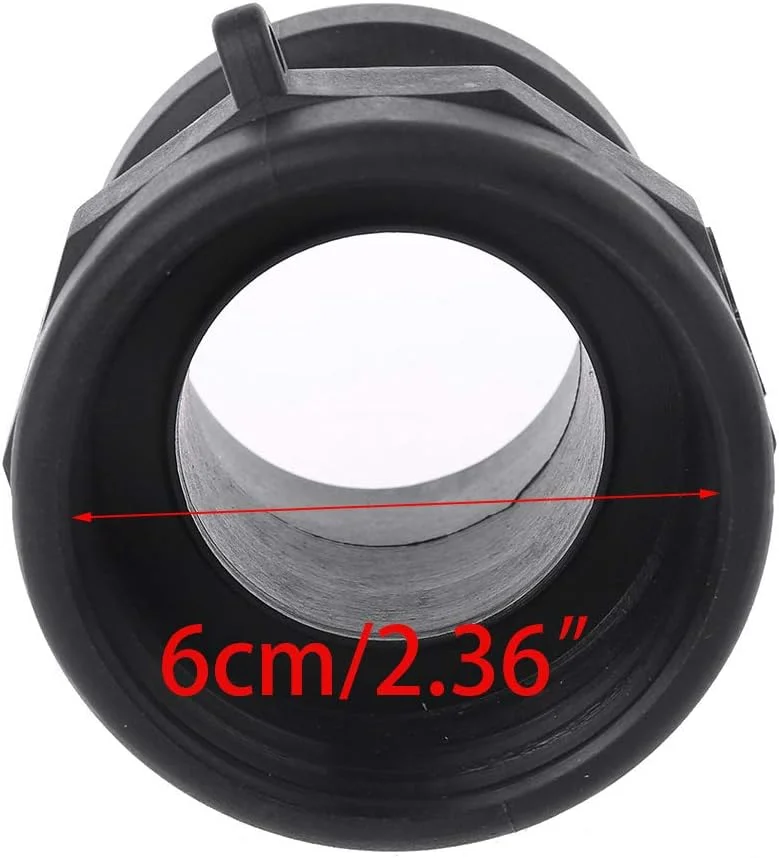 آداپتور مخزن IBC 1000 لیتری - رزوه درشت 2 اینچ به قفل بادامکی 2 اینچ، آداپتور شیلنگ تخلیه سنگین برای باغ آداپتور مخزن IBC 1000 لیتری - رزوه درشت 2 اینچ به قفل بادامکی 2 اینچ، آداپتور شیلنگ تخلیه سنگین برای باغ