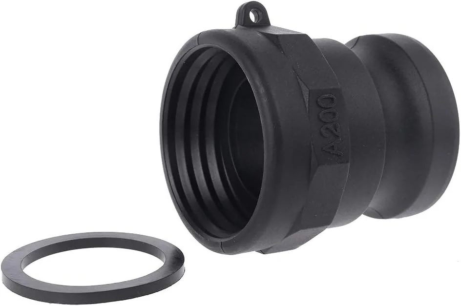 آداپتور مخزن IBC 1000 لیتری - رزوه درشت 2 اینچ به قفل بادامکی 2 اینچ، آداپتور شیلنگ تخلیه سنگین برای باغ آداپتور مخزن IBC 1000 لیتری - رزوه درشت 2 اینچ به قفل بادامکی 2 اینچ، آداپتور شیلنگ تخلیه سنگین برای باغ