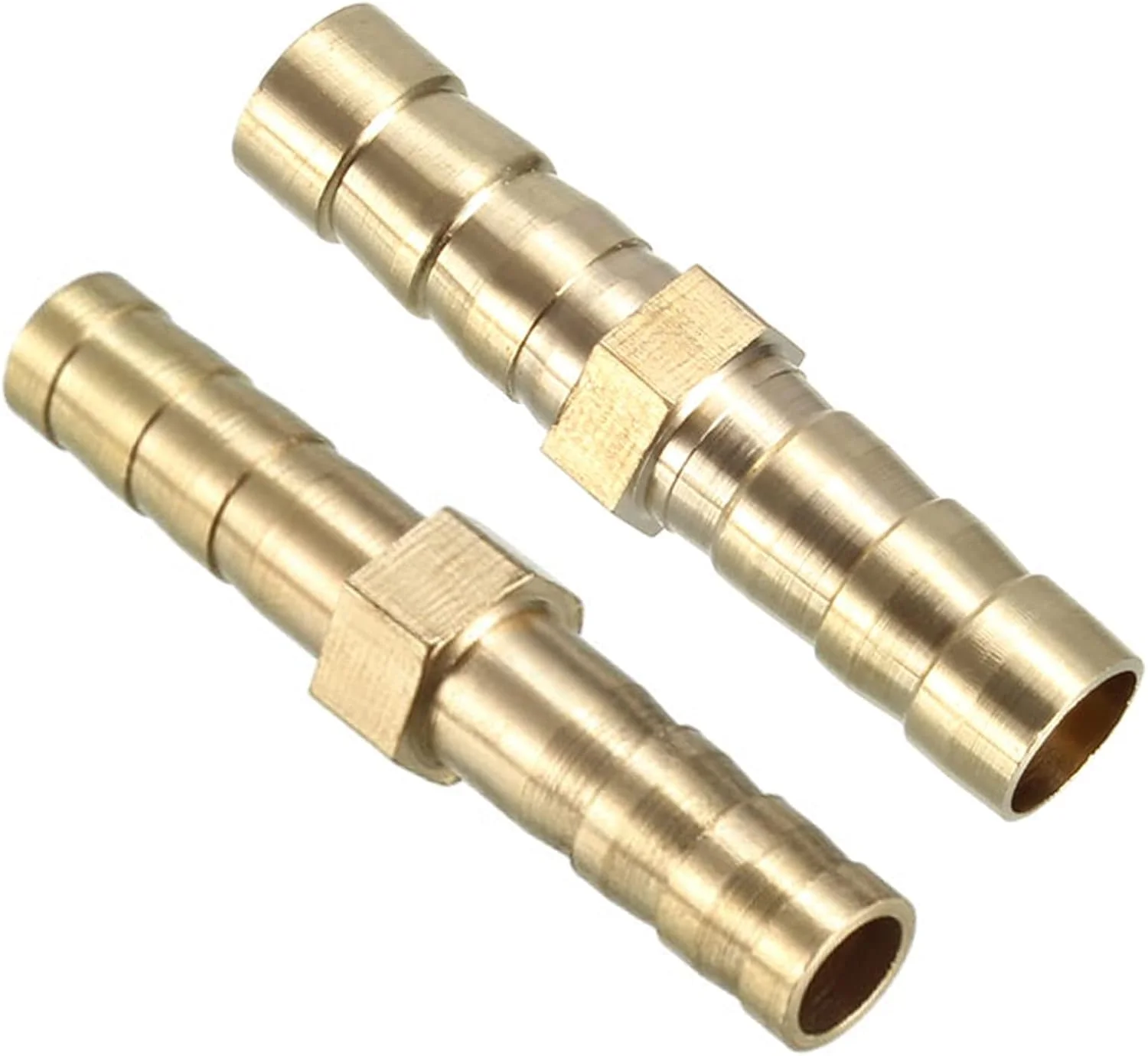 اتصال شیلنگ برنجی uxcell، رابط مستقیم 6 میلی متر و 8 میلی متر، 20 عدد اتصال شیلنگ برنجی uxcell، رابط مستقیم 6 میلی متر و 8 میلی متر، 20 عدد