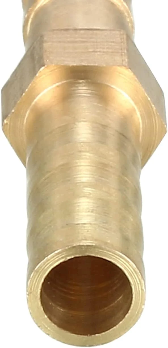 اتصال شیلنگ برنجی uxcell، رابط مستقیم 6 میلی متر و 8 میلی متر، 20 عدد