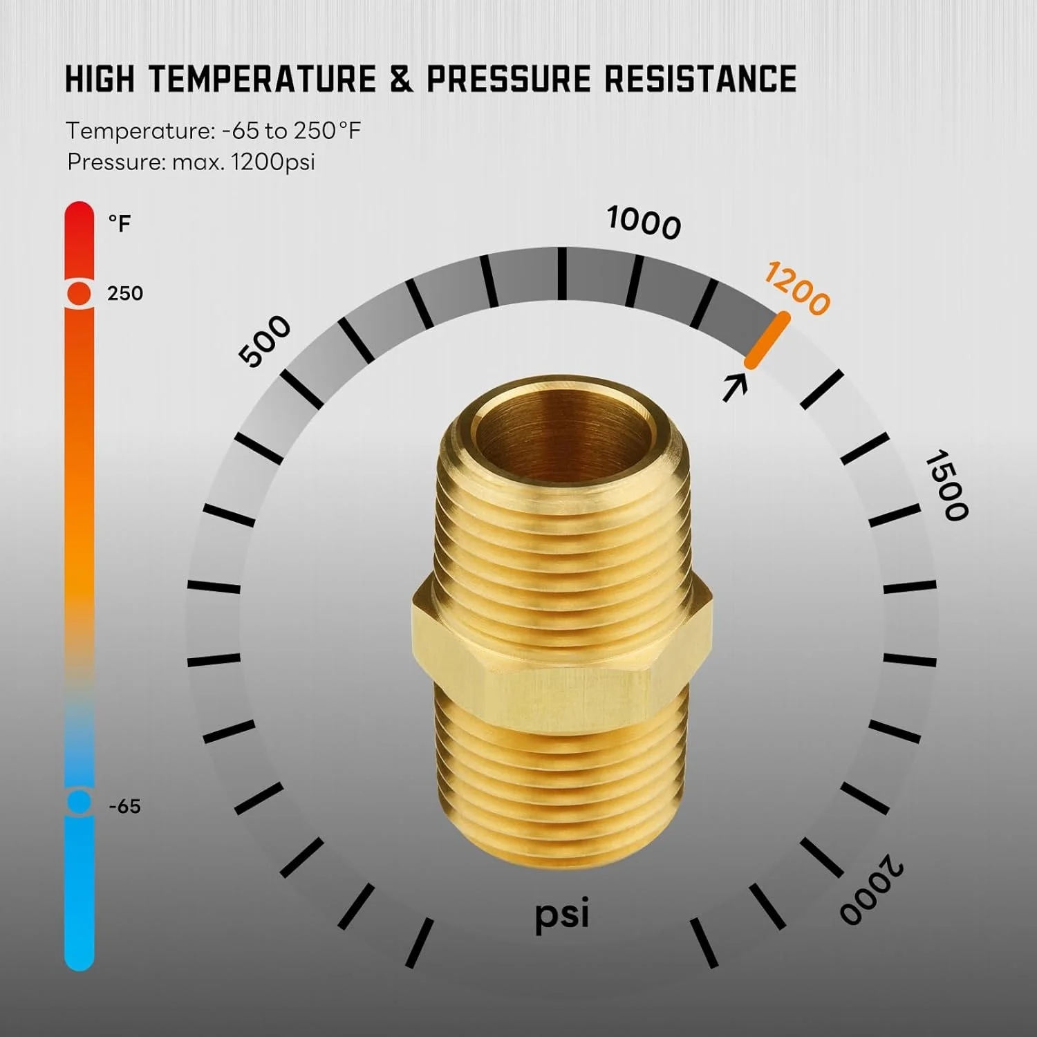 مجموعه اتصالات لوله برنجی کوتانز شامل 66 قطعه، اتصالات آداپتور NPT، بوشن کاهنده، شش گوش، اتصال شش گوش کاهنده، کیت پلاگ برنجی سر لوله مجموعه اتصالات لوله برنجی کوتانز شامل 66 قطعه، اتصالات آداپتور NPT، بوشن کاهنده، شش گوش، اتصال شش گوش کاهنده، کیت پلاگ برنجی سر لوله