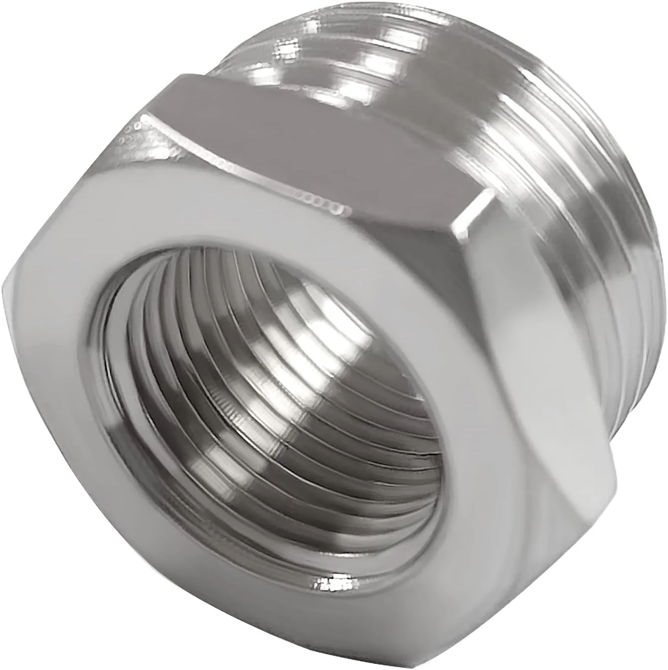 آداپتور خط آب برنجی Beduan تبدیل G 1/2 به فشاری 3/8 کاهنده شلنگ لوله اتصالات فشاری برای شلنگ تامین شیر آشپزخانه و حمام، اتصال لوله شیر قطع کن (بسته 4 عددی) آداپتور خط آب برنجی Beduan تبدیل G 1/2 به فشاری 3/8 کاهنده شلنگ لوله اتصالات فشاری برای شلنگ تامین شیر آشپزخانه و حمام، اتصال لوله شیر قطع کن (بسته 4 عددی)