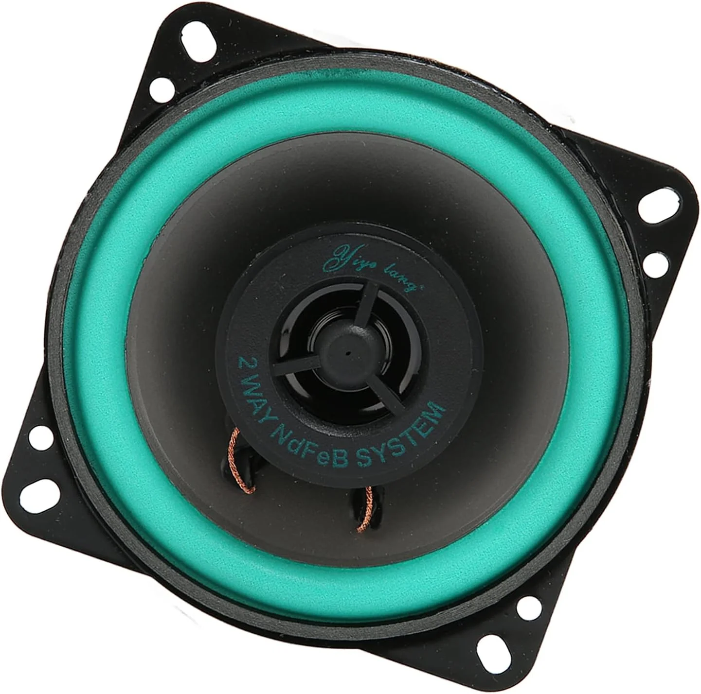 بلندگوی کواکسیال صوتی خودرو 4 اینچی Bewinner، بلندگوی استریو میان رده با توان بالا 100 وات 4 اهم، بلندگوهای استریو صوتی خودرو با حساسیت بالا و کیفیت بالا برای سیستم های صوتی خودرو