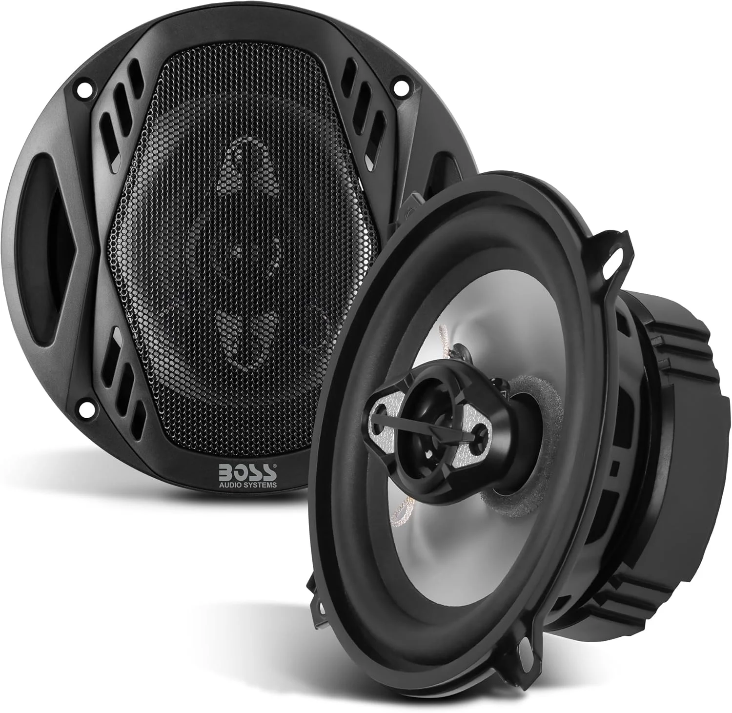 بلندگوهای خودرو BOSS Audio Systems NX524، 300 وات در هر جفت، 5.25 اینچ، فول رنج، 4 طرفه، فروش به صورت جفتی