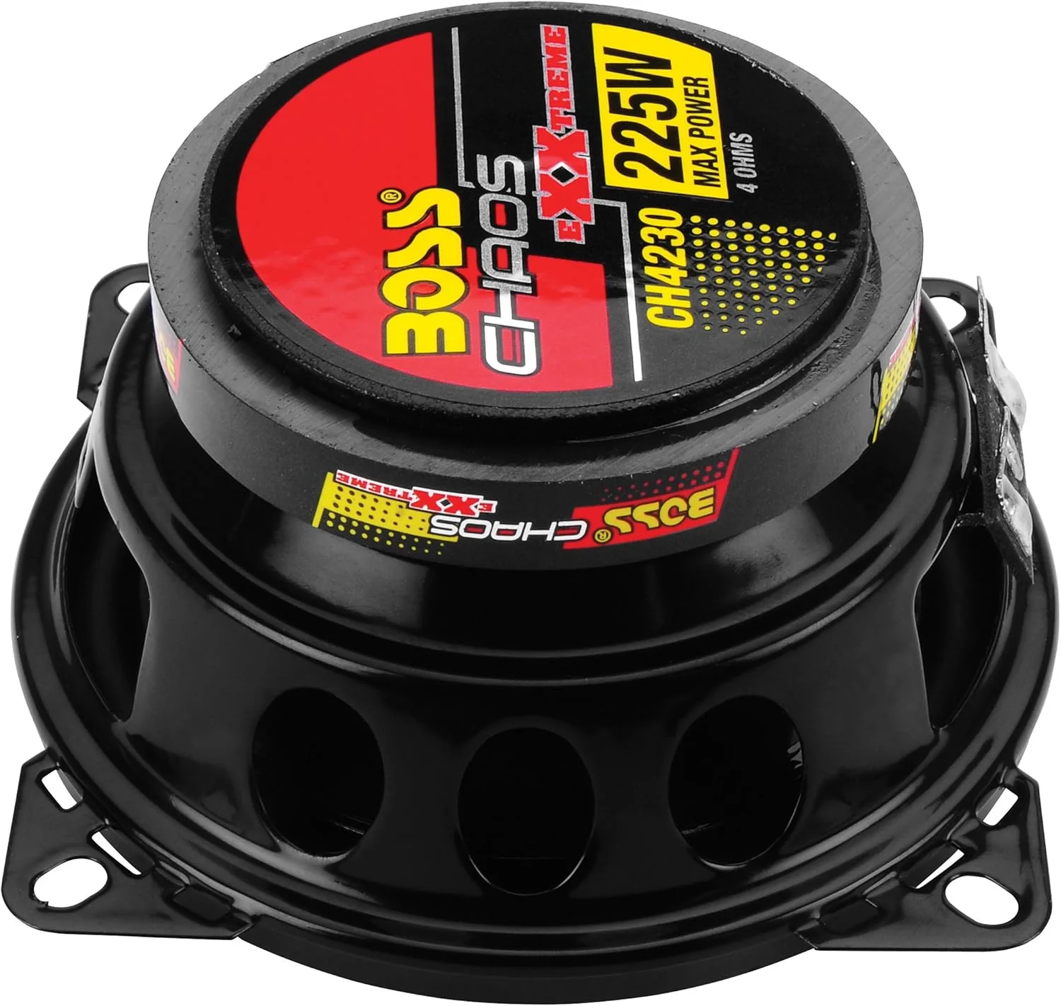 بلندگوهای درب خودرو BOSS Audio Systems CH4230 سری Chaos Exxtreme، 4 × 10 اینچ - حداکثر 400 وات (برای هر جفت)، کواکسیال 3 طرفه، دامنه کامل، 4 اهم، فروش به صورت جفتی، Bocinas para Carro بلندگوهای درب خودرو BOSS Audio Systems CH4230 سری Chaos Exxtreme، 4 × 10 اینچ - حداکثر 400 وات (برای هر جفت)، کواکسیال 3 طرفه، دامنه کامل، 4 اهم، فروش به صورت جفتی، Bocinas para Carro
