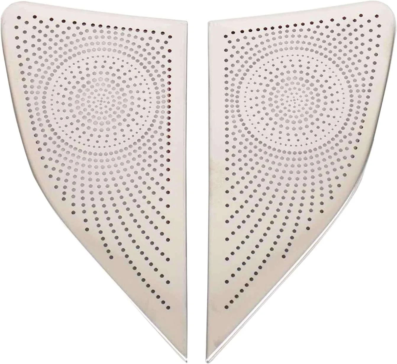 گریل بلندگوی صوتی خودرو FHBPCPP، سازگار با تسلا مدل X 2023، پوشش محافظ بلندگو، نقره ای B