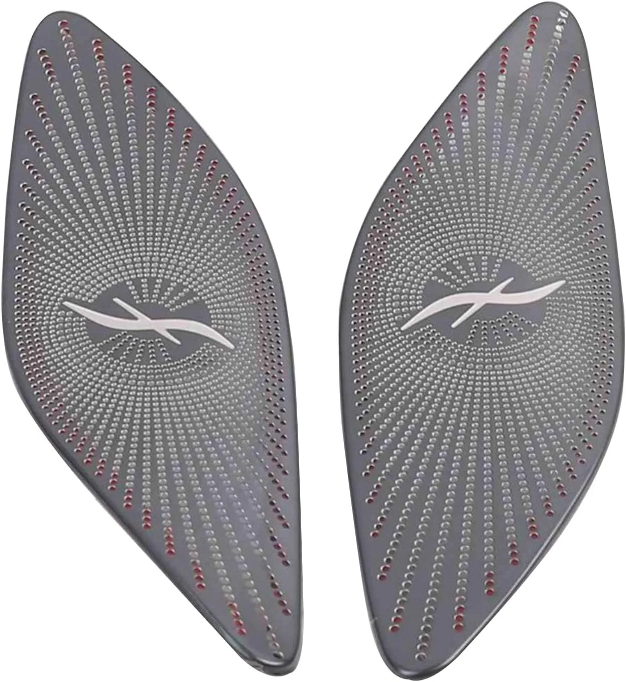 روکش بلندگوی خودرو FHBPCPP، سازگار با بنز GLA200 کلاس A A200L B200 2020، روکش بلندگوی درب جلو خودرو، مشکی A