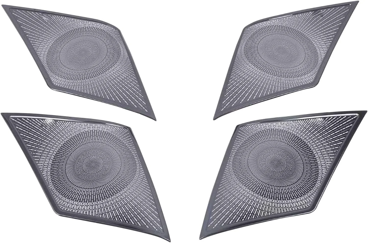 روکش بلندگوی خودرو FHBPCPP، سازگار با کیا K5 2020، روکش بلندگوی درب جلوی خودرو، مشکی