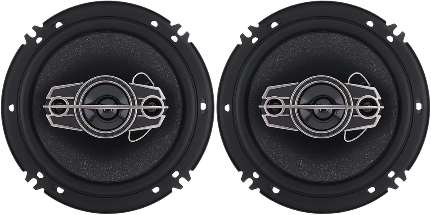 یک جفت بلندگوی درب خودرو ایرووامی 6 اینچی، حداکثر 600 وات، 4 طرفه، دامنه کامل، تیوتر، بلندگوهای کواکسیال