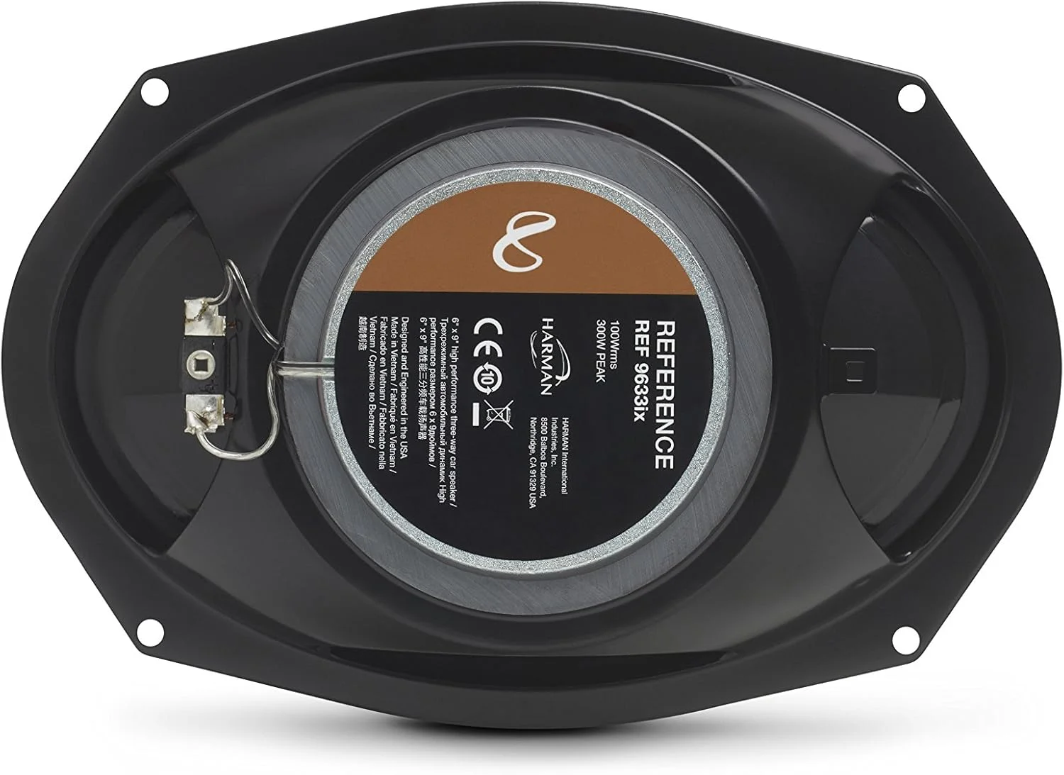 بلندگوی صوتی خودرو سه طرفه 6×9 اینچی اینفینیتی رفرنس 9633IX (بازسازی شده)