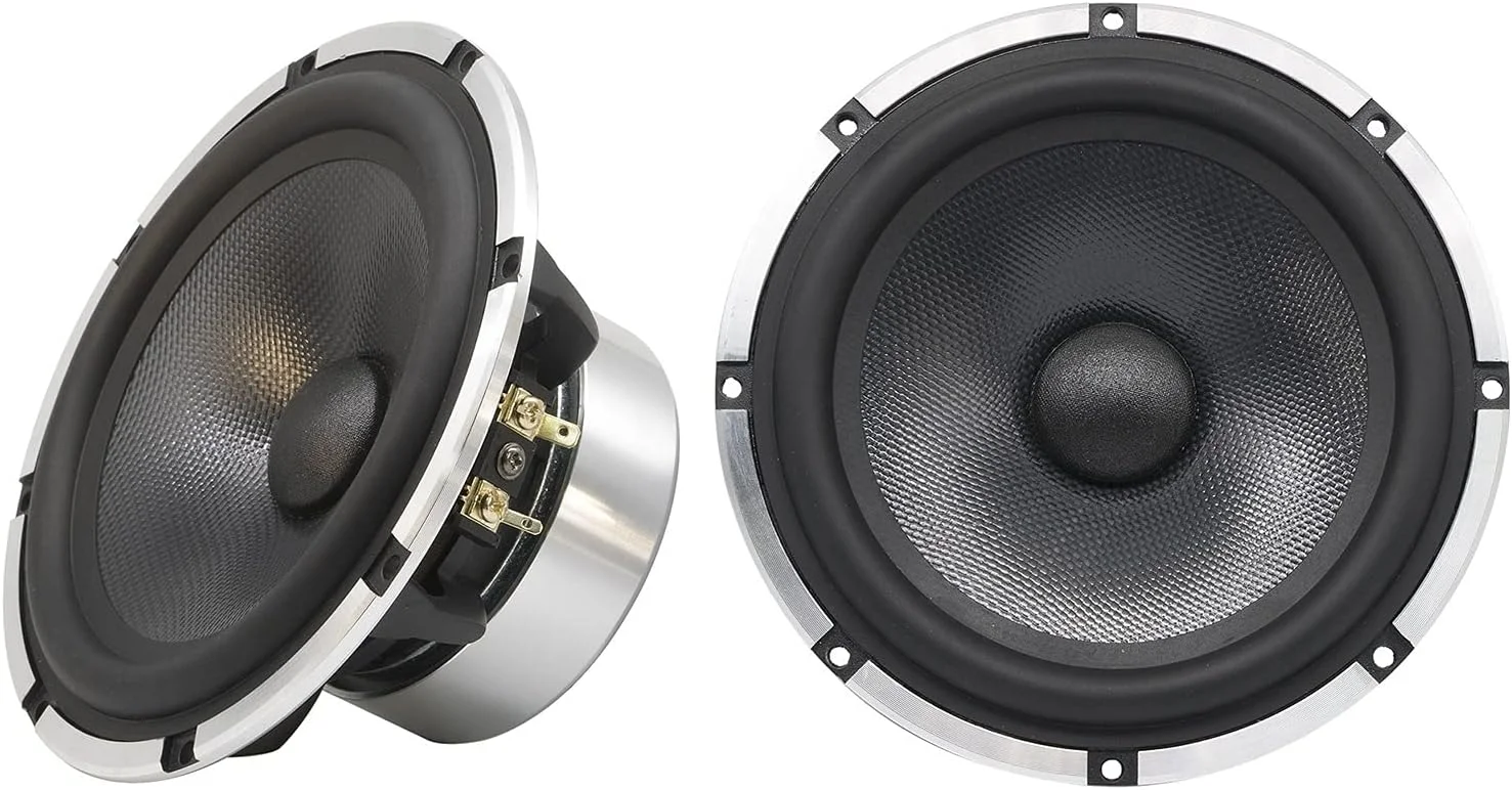 بلندگوی بی سیم فضای باز GZDcjsc، نصب بدون افت کیفیت، سیستم صوتی خودرو 6.5 اینچی 3 طرفه، کیت بلندگوهای کامپوننت فرکانس کامل میان رده 3.5 اینچی، ساب ووفر برای خودرو، قابل حمل و عمر باتری طولانی
