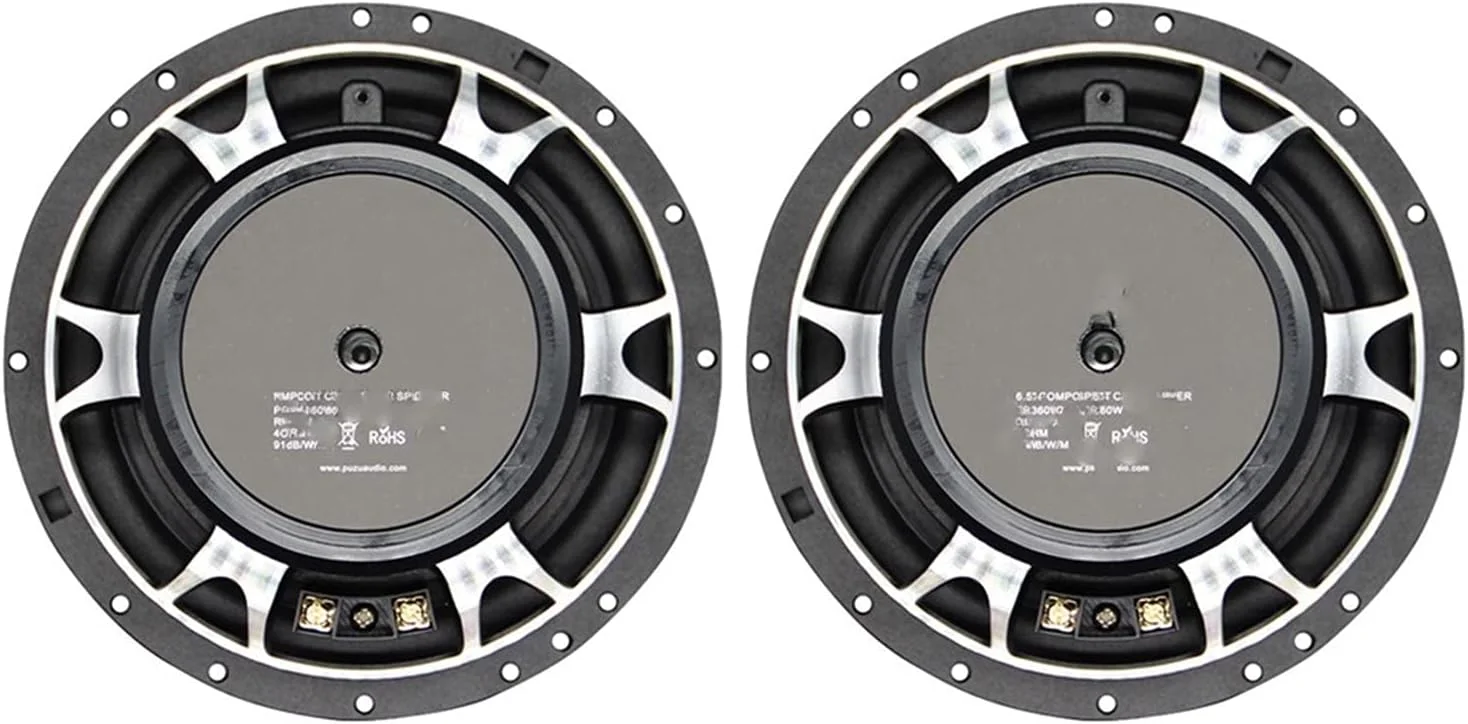 بلندگوی HANXYXA، ست 2 عددی بلندگوهای 6.5 اینچی 360 واتی 4 اهمی برای خودرو، کیت بلندگو، تیوتر، سیستم صوتی باس سنگین خودرو، بلندگوی قابل حمل بلندگوی HANXYXA، ست 2 عددی بلندگوهای 6.5 اینچی 360 واتی 4 اهمی برای خودرو، کیت بلندگو، تیوتر، سیستم صوتی باس سنگین خودرو، بلندگوی قابل حمل