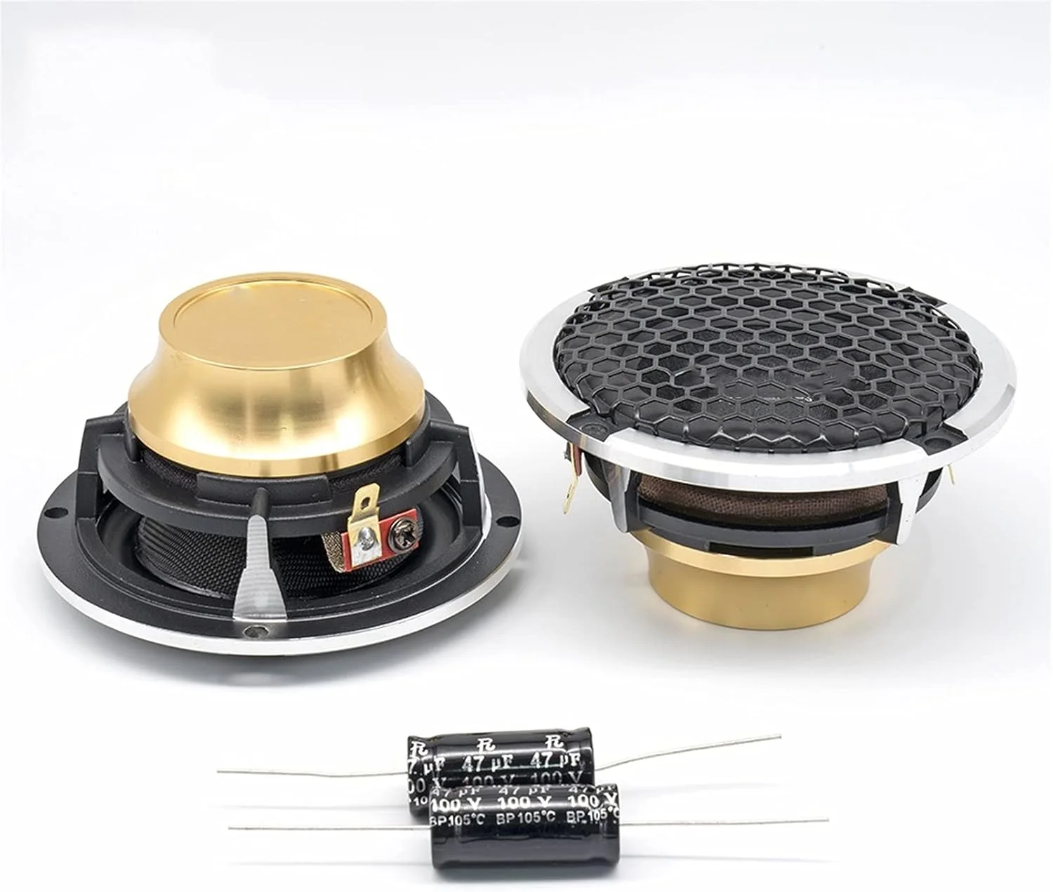 بلندگوی میان رده 3.5 اینچی HANXYXA، بلندگوی IF سیستم صوتی 3 طرفه خودرو، بلندگوی صوتی خالص، بلندگوی قابل حمل