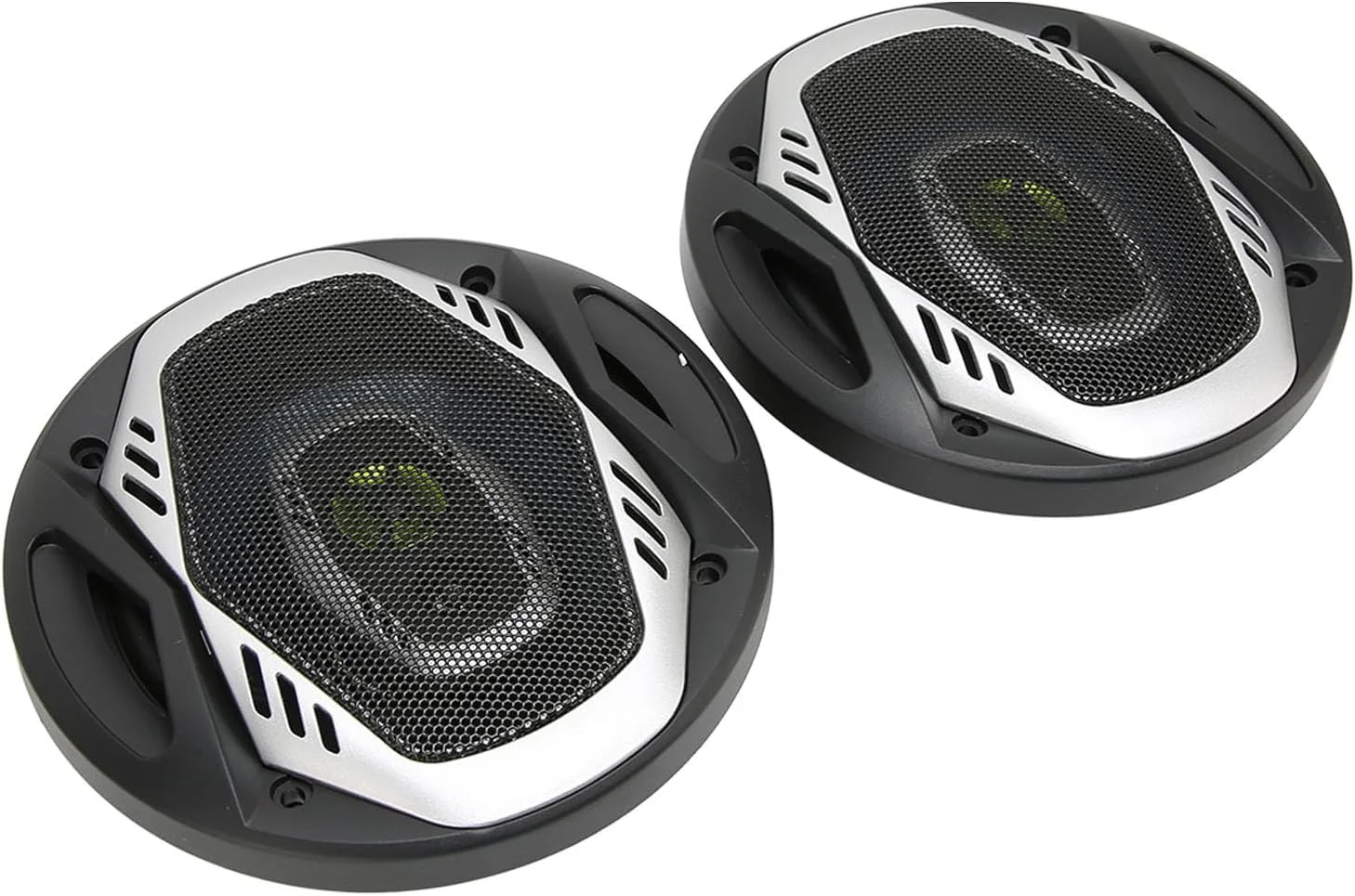 بلندگوهای خودرو GOWENIC 6.5 اینچی 600 واتی 4 اهم، 2 عدد بلندگوی کواکسیال میان رده با حساسیت بالا، استریو مناسب برای تمام سیستم های صوتی خودرو