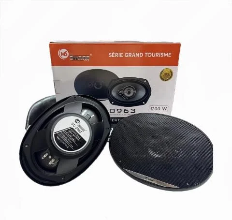 بلندگوهای سه طرفه 6x9 اینچی سری Grand Tourisme، مشکی 1200 وات