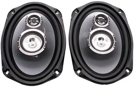 بلندگوهای سه طرفه 6x9 اینچی سری Grand Tourisme، مشکی 1200 وات