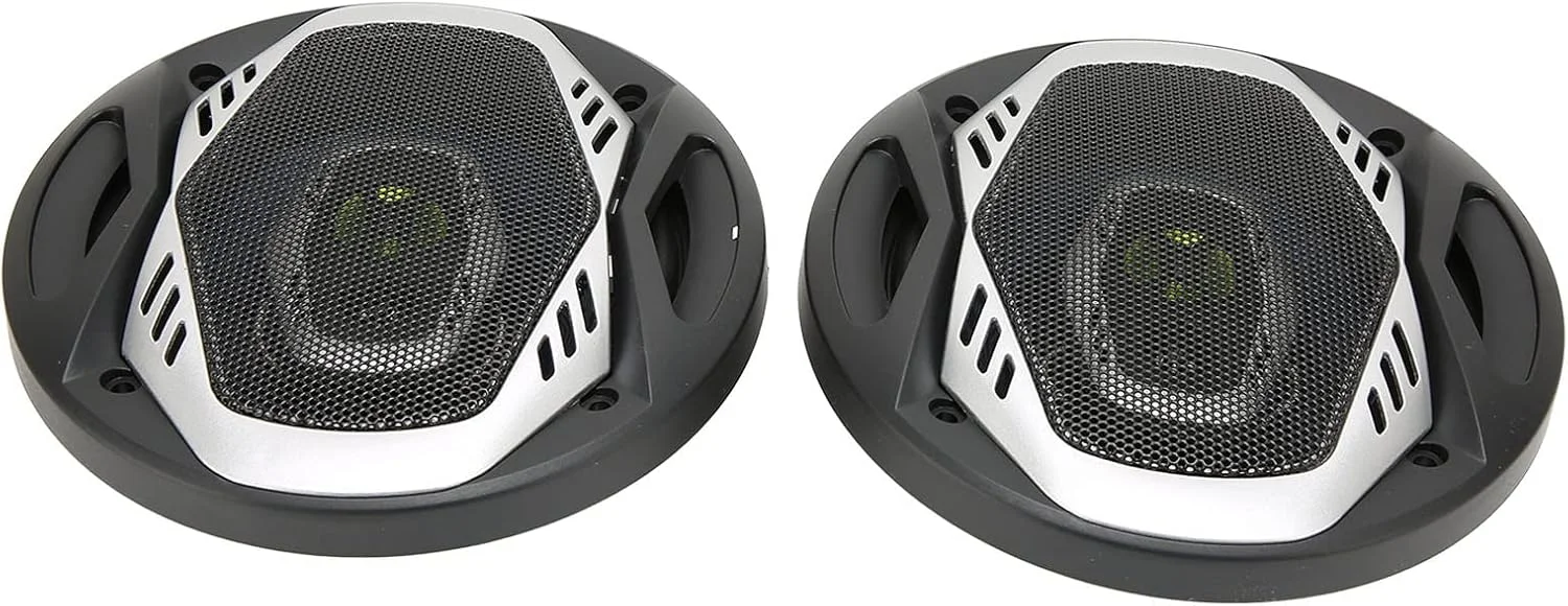 بلندگوهای خودرو GOWENIC 6.5 اینچی 600 واتی 4 اهم، 2 عدد بلندگوی کواکسیال میان رده با حساسیت بالا، استریو مناسب برای تمام سیستم های صوتی خودرو