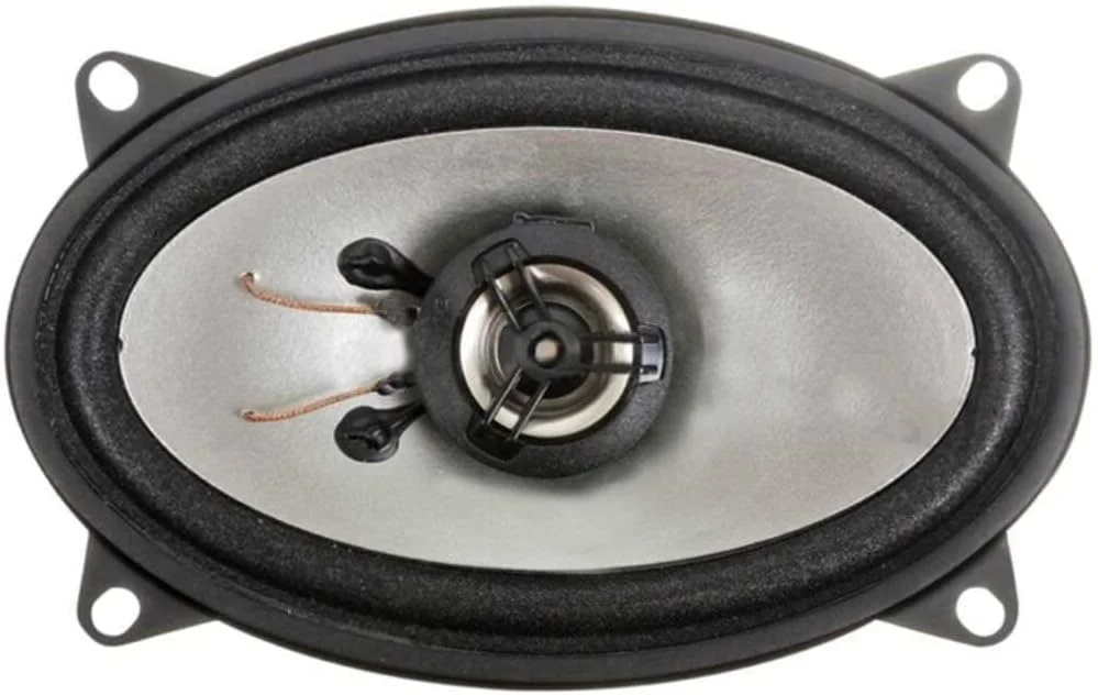 GK SOUND 2 عدد بلندگو سازگار با Alpine SXE-4625S SXE 4625S 2 کانال کواکسیال 4x6 10x15 سانتی متر 100x150 میلی متر 20 وات RMS و 150 وات حداکثر برای خودرو، یک جفت + 5 عدد استیکر هدیه