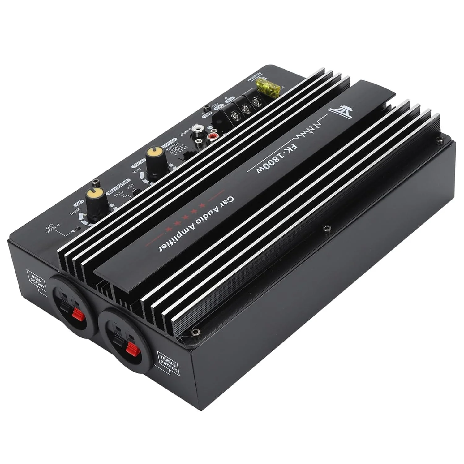 برد آمپلی فایر پرقدرت خودرو گیرول، برد آمپلی فایر پرقدرت خودرو، برد آمپلی فایر ساب ووفر باس 1800 واتی خودرو برای بلندگوهای ووفر 8 تا 12 اینچی