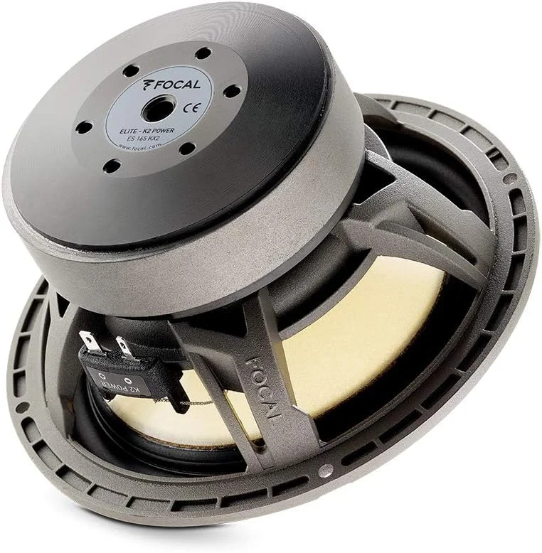 بلندگوهای کامپوننت خودرو Focal ES165KX2 سری K2Power الیت، 16.5 سانتی متری، 2-Way