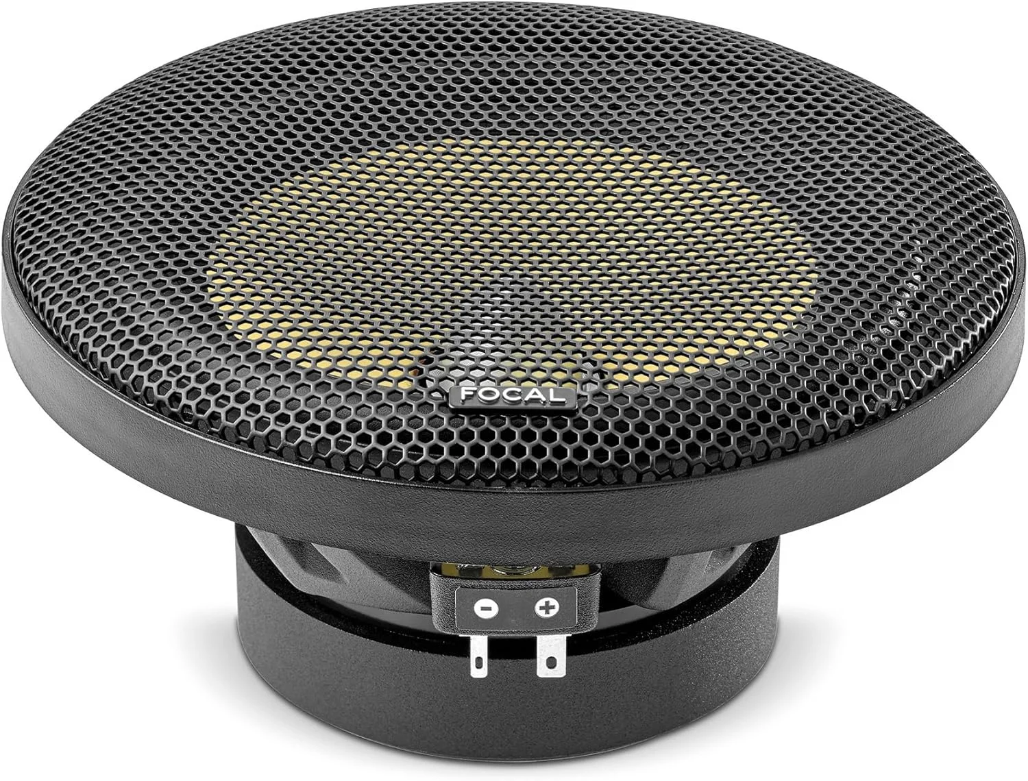 سیستم بلندگوی کامپوننت خودرو Focal ES165K2E، 16.5 سانتی متر، 2-Way، مخروط فیبر آرامید زرد