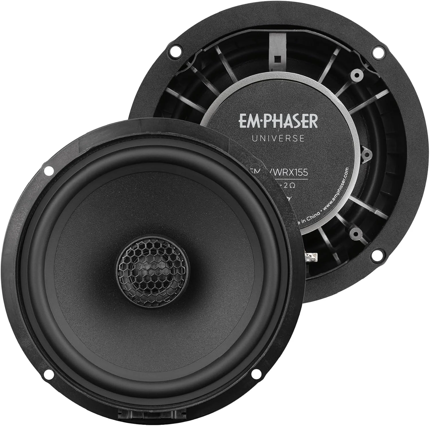بلندگوهای خودرو EMPHASER EM-VWRX155 - صدای قدرتمند، نصب آسان، دو طرفه 15.5 سانتی متر / 6 اینچ برای درب ها و عقب، سیستم کواکسیال سازگار با VW، Seat، Skoda، Cupra، 80 وات RMS، 1 جفت بلندگوهای خودرو EMPHASER EM-VWRX155 - صدای قدرتمند، نصب آسان، دو طرفه 15.5 سانتی متر / 6 اینچ برای درب ها و عقب، سیستم کواکسیال سازگار با VW، Seat، Skoda، Cupra، 80 وات RMS، 1 جفت