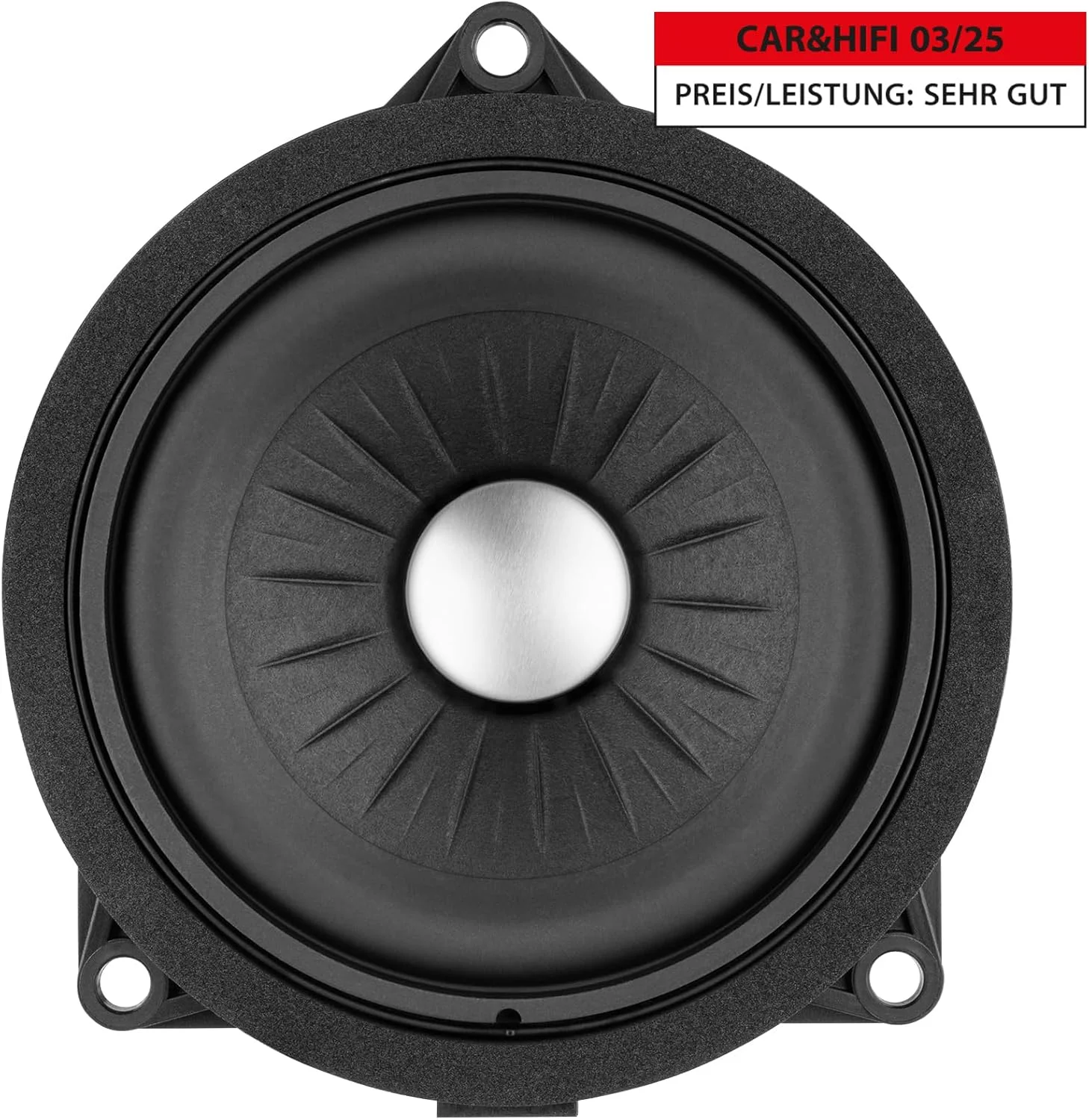 ETON UG-BMW10W - سیستم کامپوننت 2 طرفه پلاگ اند پلی 10 سانتی متری / 4 اینچی، مجموعه بلندگوهای خودرو سازگار با خودروهای BMW و Mini، سیستم صوتی برای نصب درب (سبد W)، 1 جفت