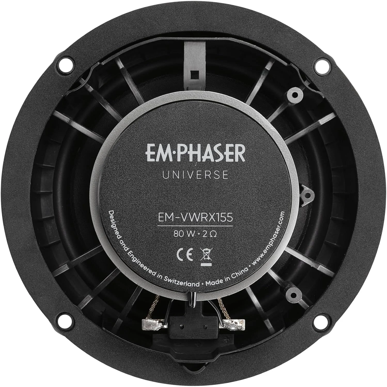 بلندگوهای خودرو EMPHASER EM-VWRX155 - صدای قدرتمند، نصب آسان، دو طرفه 15.5 سانتی متر / 6 اینچ برای درب ها و عقب، سیستم کواکسیال سازگار با VW، Seat، Skoda، Cupra، 80 وات RMS، 1 جفت بلندگوهای خودرو EMPHASER EM-VWRX155 - صدای قدرتمند، نصب آسان، دو طرفه 15.5 سانتی متر / 6 اینچ برای درب ها و عقب، سیستم کواکسیال سازگار با VW، Seat، Skoda، Cupra، 80 وات RMS، 1 جفت