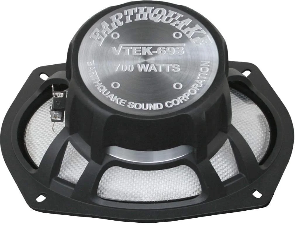 بلندگوهای کواکسیال سه طرفه 6x9 اینچی 700 واتی Earthquake Sound VTEK-693 با فناوری PistonMax (جفت)