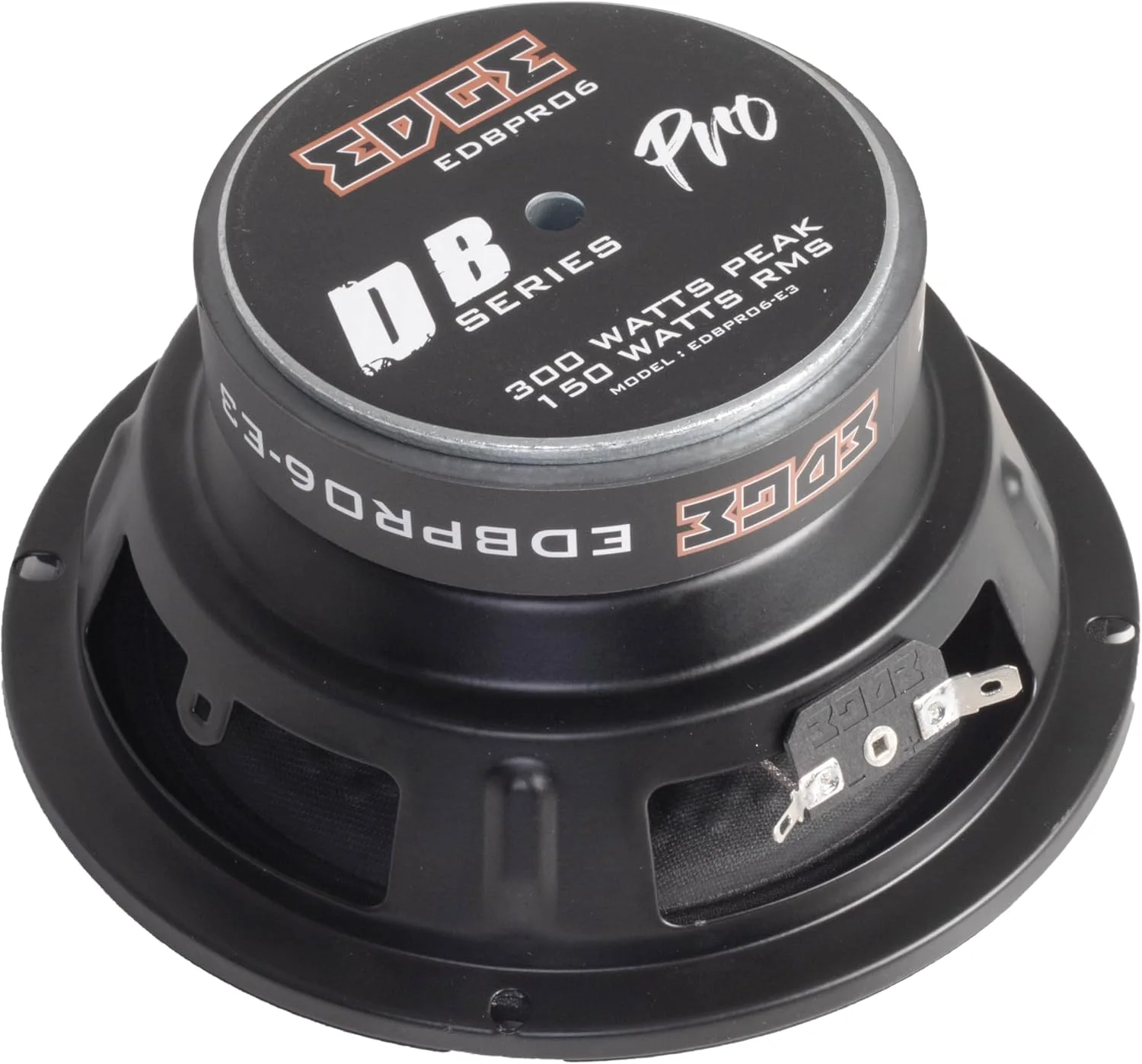 بلندگوی خودرو EDGE EDBPRO6-E3 با خروجی بالا برای صدای فوق العاده بلند، حداکثر 300 وات، 150 وات RMS، بلندگوی 6.5 اینچی به سبک Pro Audio برای خودرو، ون، کامیون