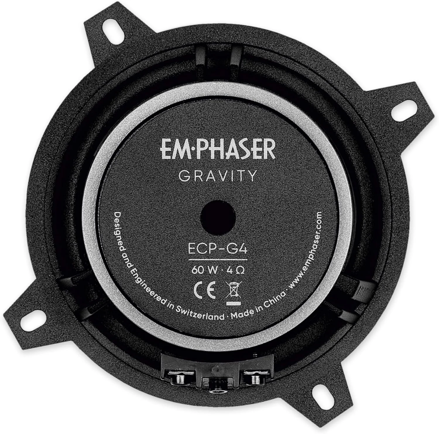 ست بلندگوی خودرو EMPHASER ECP-G4 قدرتمند 10 سانتی متری / 4 اینچی، سیستم کامپوننت برای خودروها و موتورخانه ها، سیستم صوتی برای نصب در داشبورد، درها، عقب، 60 وات RMS
