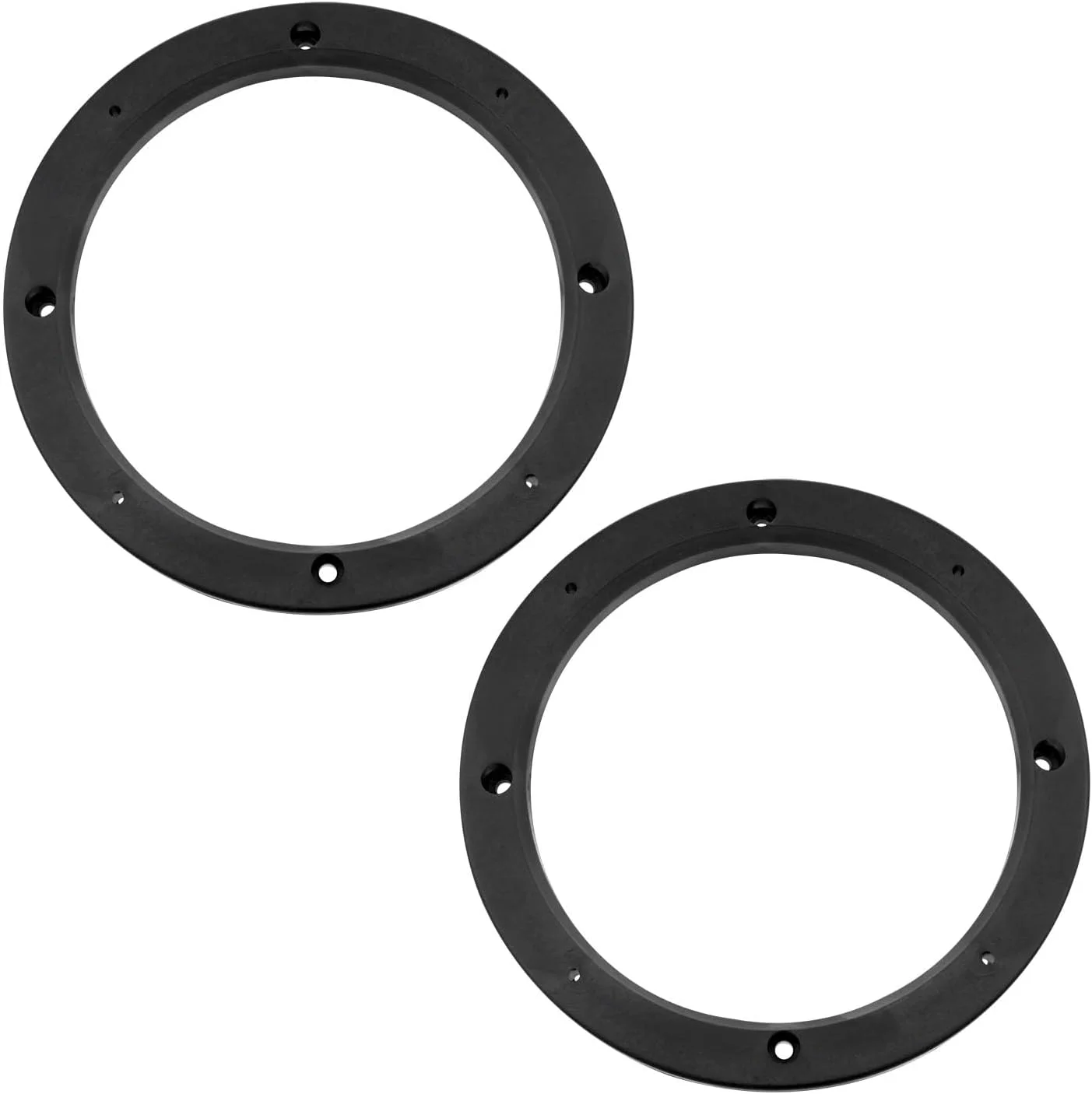 حلقه نصب بلندگو ABS شش و نیم اینچی Dsjnf (مشکی) - 2 عدد حلقه نصب بلندگو ABS شش و نیم اینچی Dsjnf (مشکی) - 2 عدد