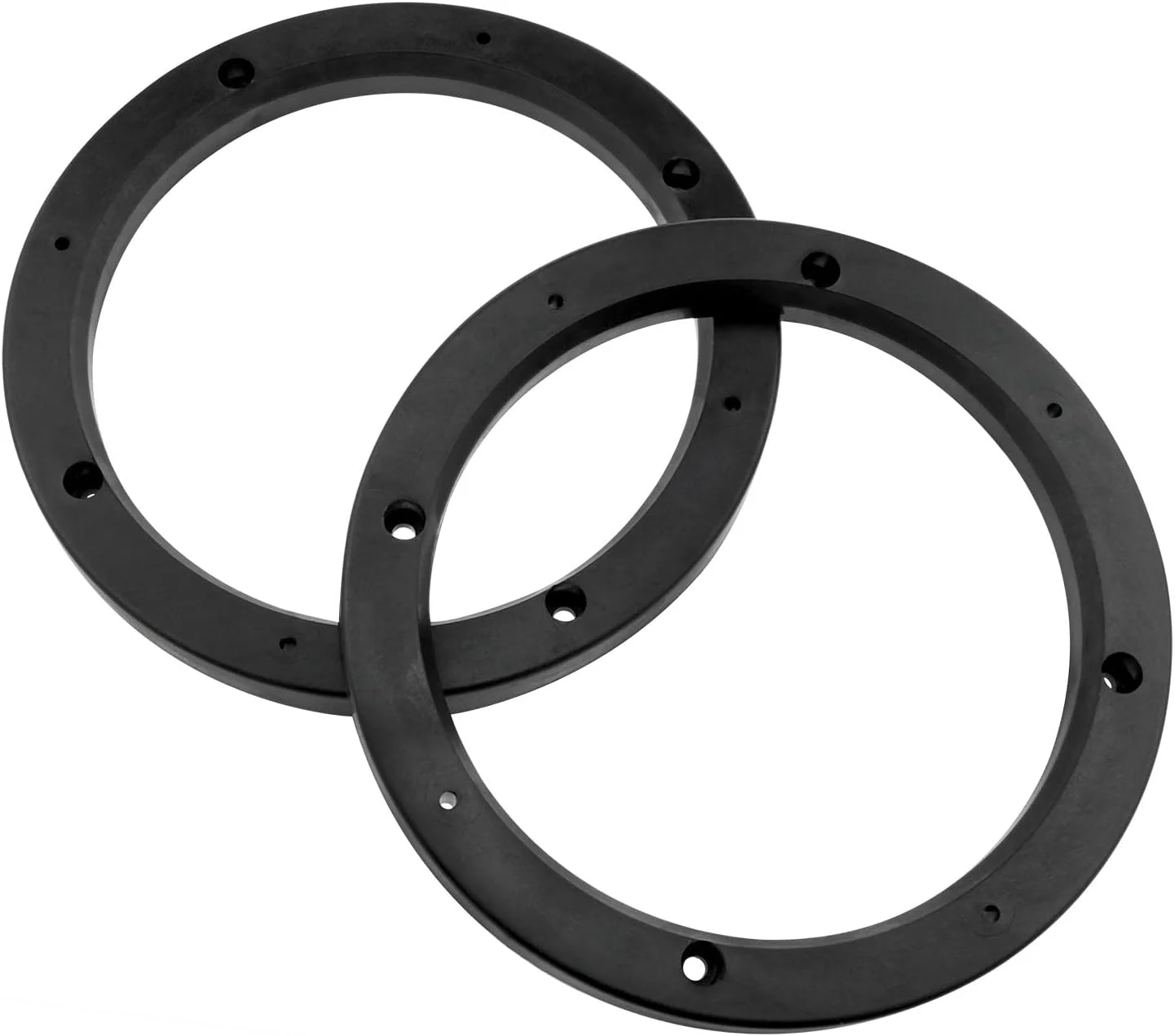 حلقه نصب بلندگو ABS شش و نیم اینچی Dsjnf (مشکی) - 2 عدد