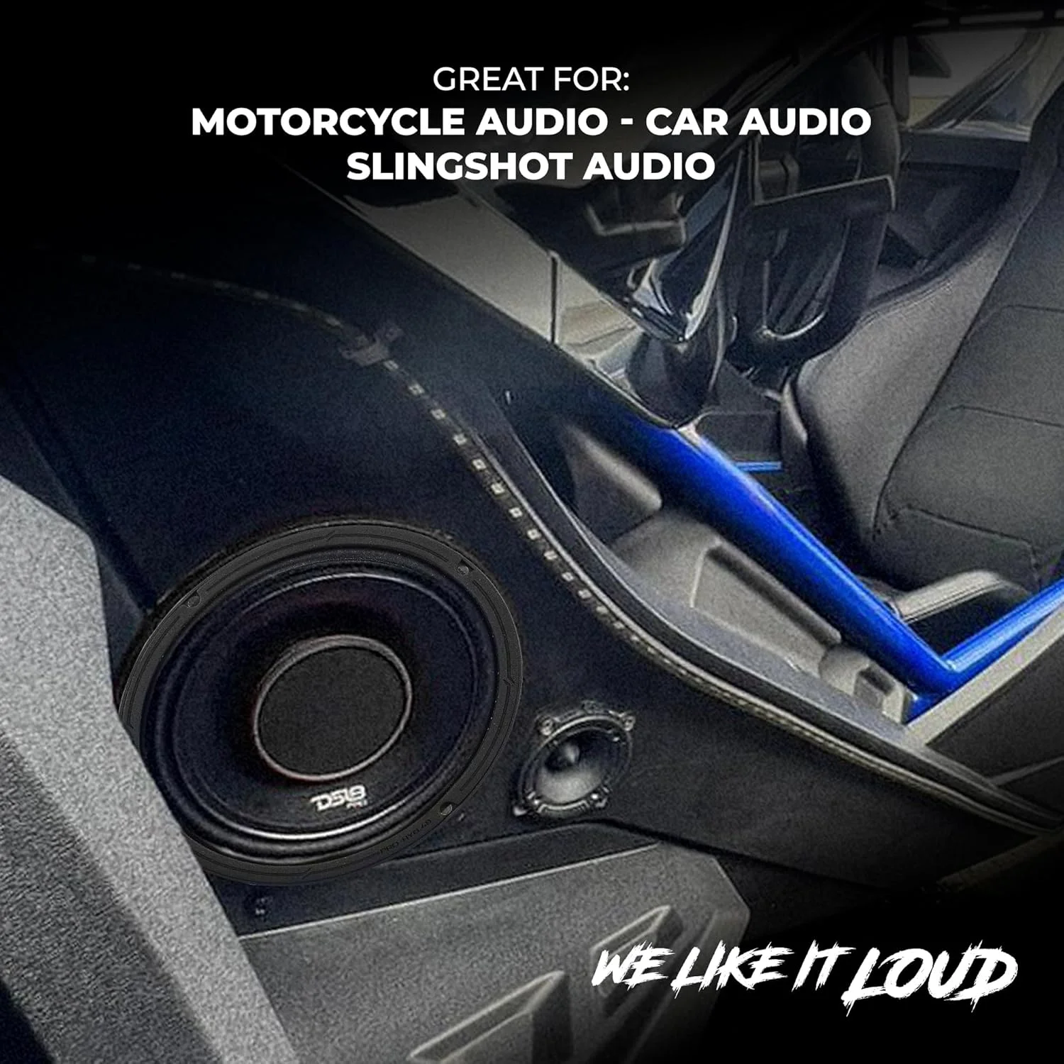 بلندگوی ترکیبی میان رده 8 اینچی خودرو DS18 PRO-HY8.4B با بوق درایور فشرده سازی داخلی 1 اینچی VC، حداکثر توان 500 وات RMS 250 وات 4 اهم (1 عدد) بلندگوی ترکیبی میان رده 8 اینچی خودرو DS18 PRO-HY8.4B با بوق درایور فشرده سازی داخلی 1 اینچی VC، حداکثر توان 500 وات RMS 250 وات 4 اهم (1 عدد)