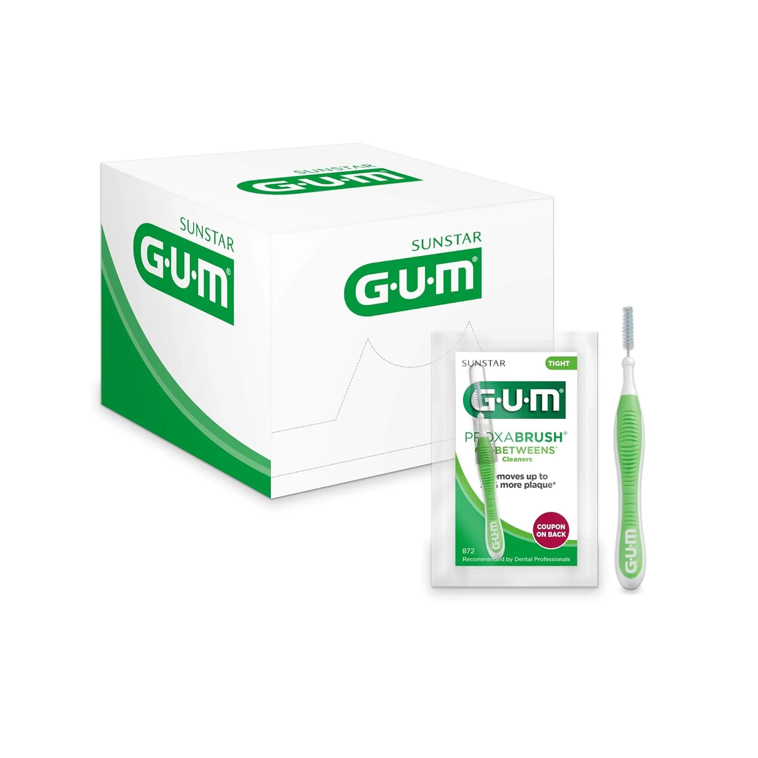 برس های بین دندانی باریک GUM Proxabrush Go-Betweens، مورد 872 نمونه های حرفه ای، 36 عدد